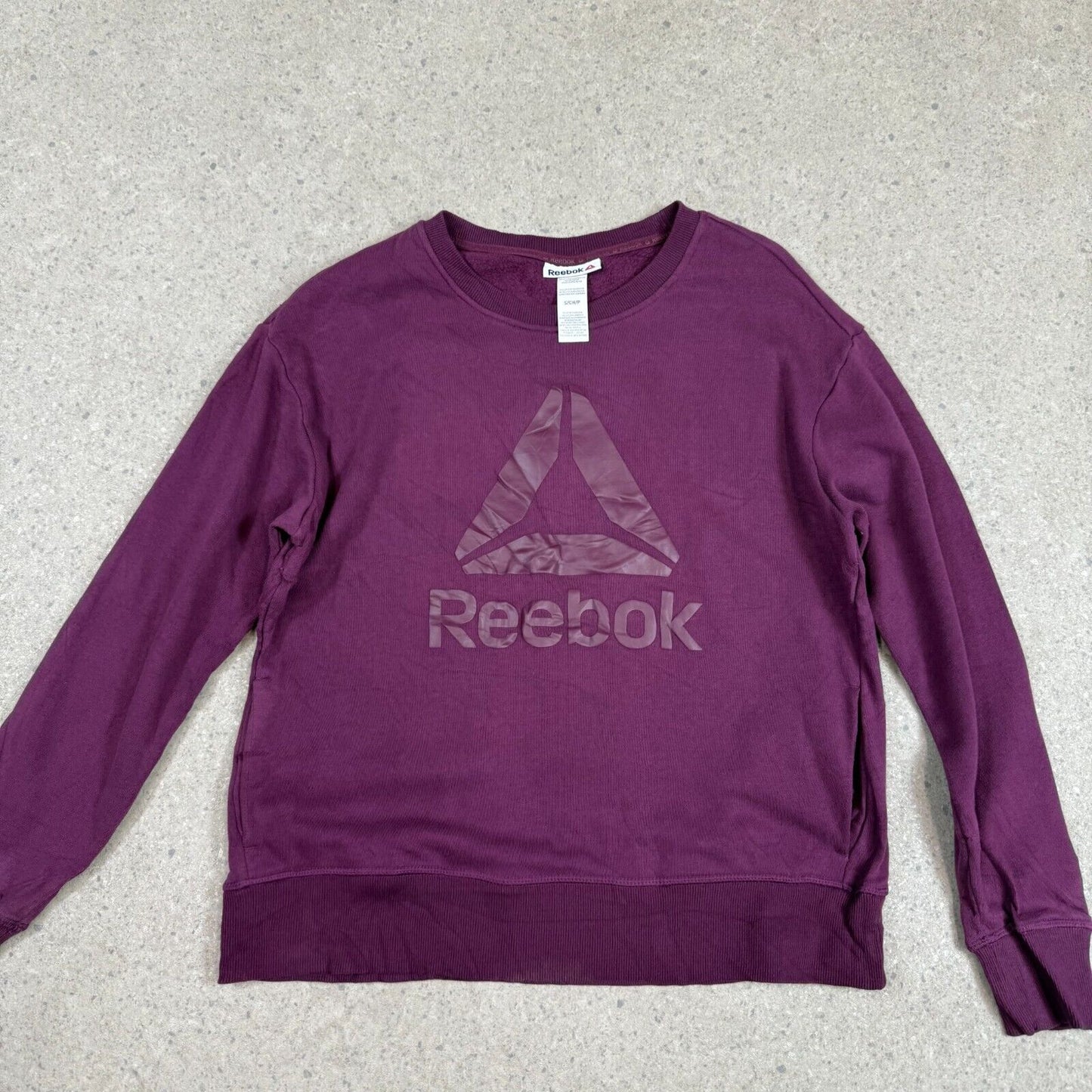 Reebok Sweatshirt Small Purple CrossFit Athletic