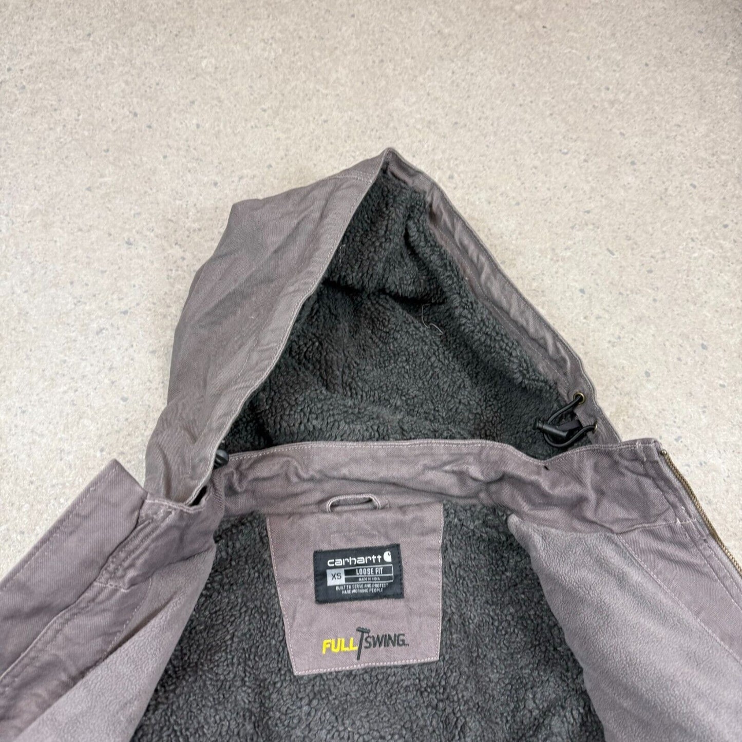 Carhartt Active Full Swing Jacket XS Light Purple Colourway Lined