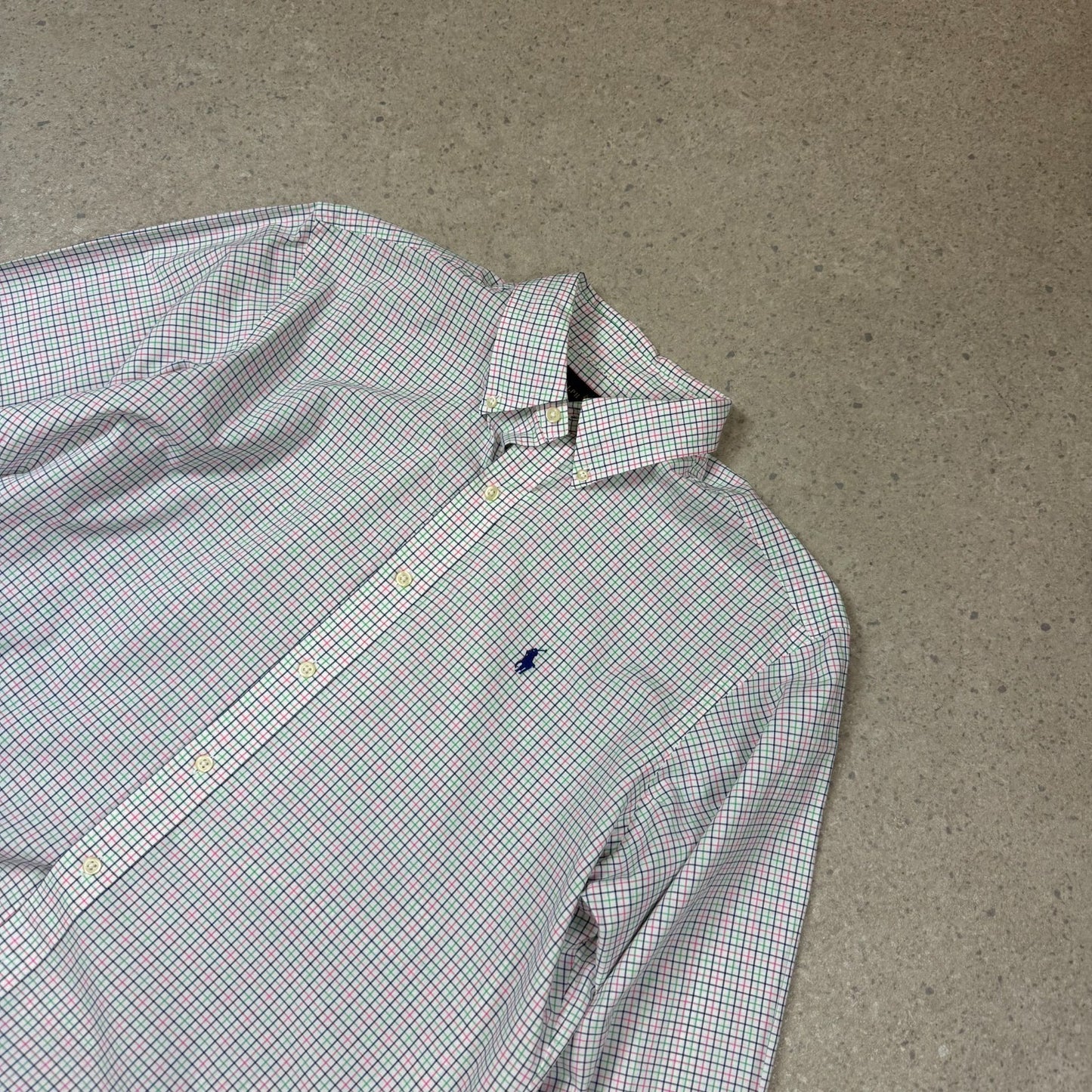 Ralph Lauren Shirt Large White Multicoloured