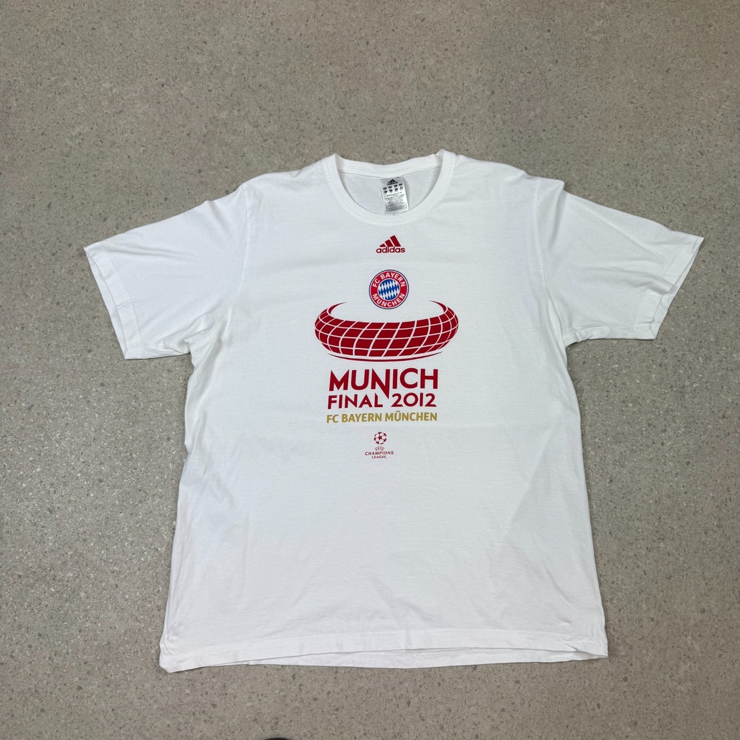 Adidas Bayern Munich T Shirt XL 2012 Relaxed Fit