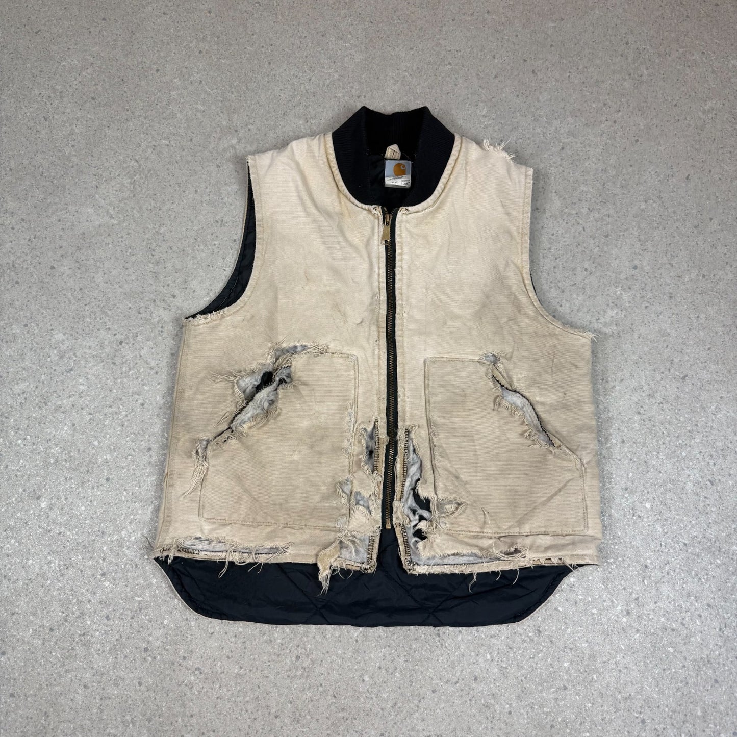 Carhartt Vest Large Tan Colourway