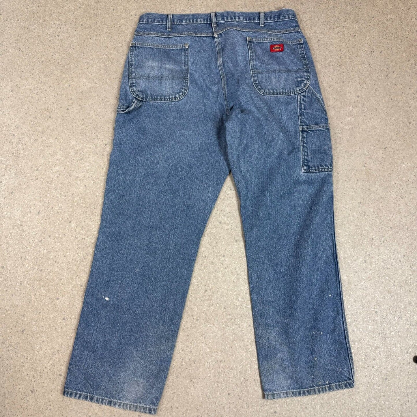 Dickies Carpenter Jeans 40x32 Light Denim Baggy Fit