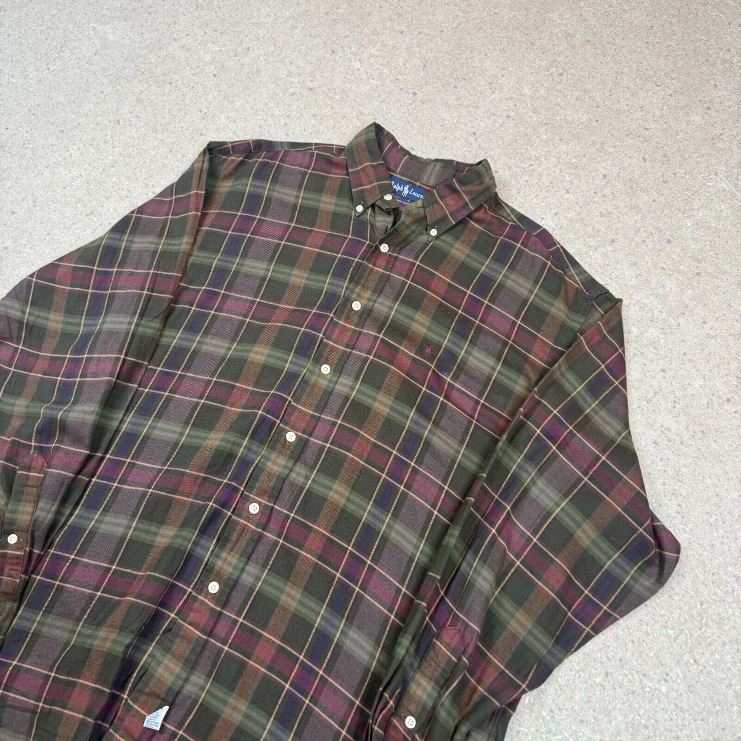 Ralph Lauren Check Shirt XL Flannel Shirt