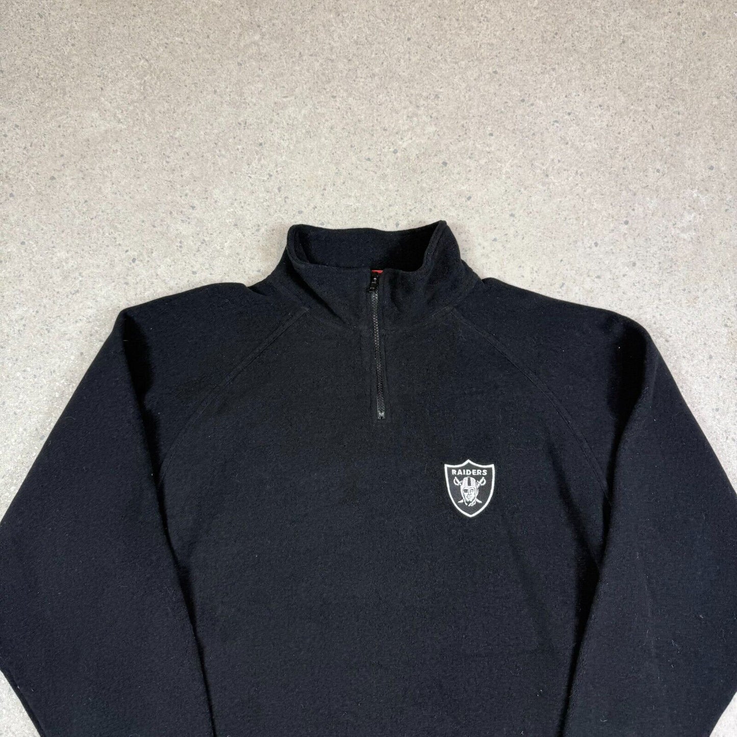 Oakland Raiders by Majestic Fleece Pullover Black XL