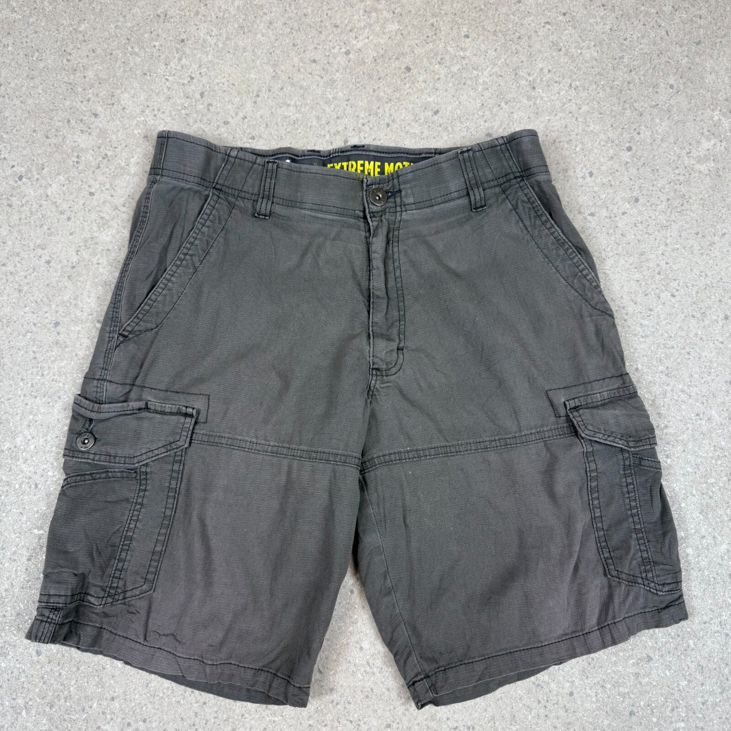 Lee Cargo Shorts 32” Grey Colourway Pockets