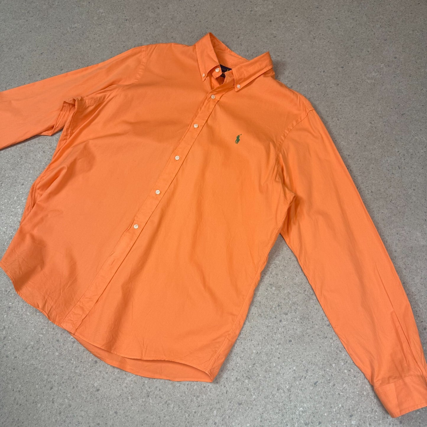 Ralph Lauren Shirt XL Orange Long Sleeve