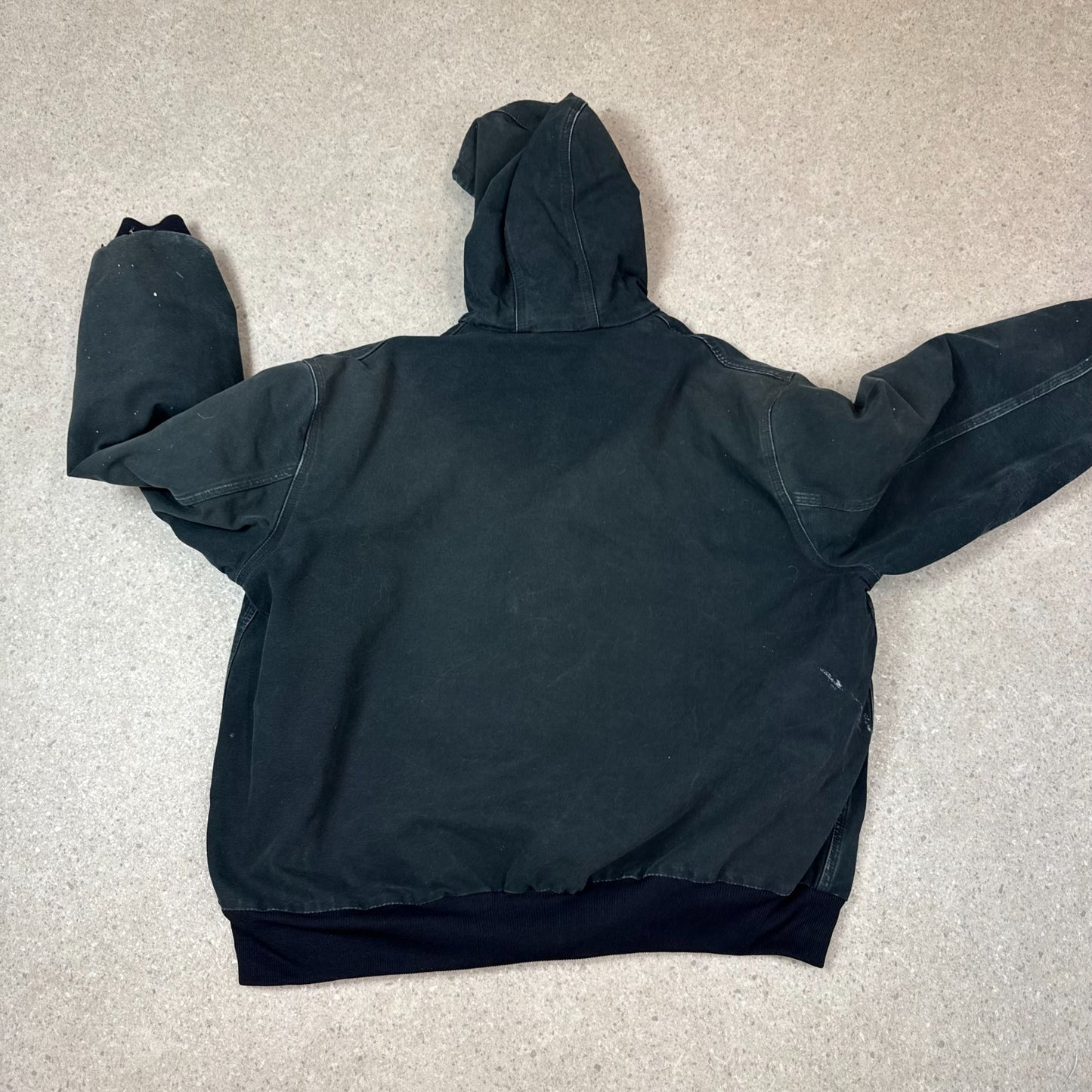 Carhartt Active Jacket 2XL Black Colourway J131blk Hooded