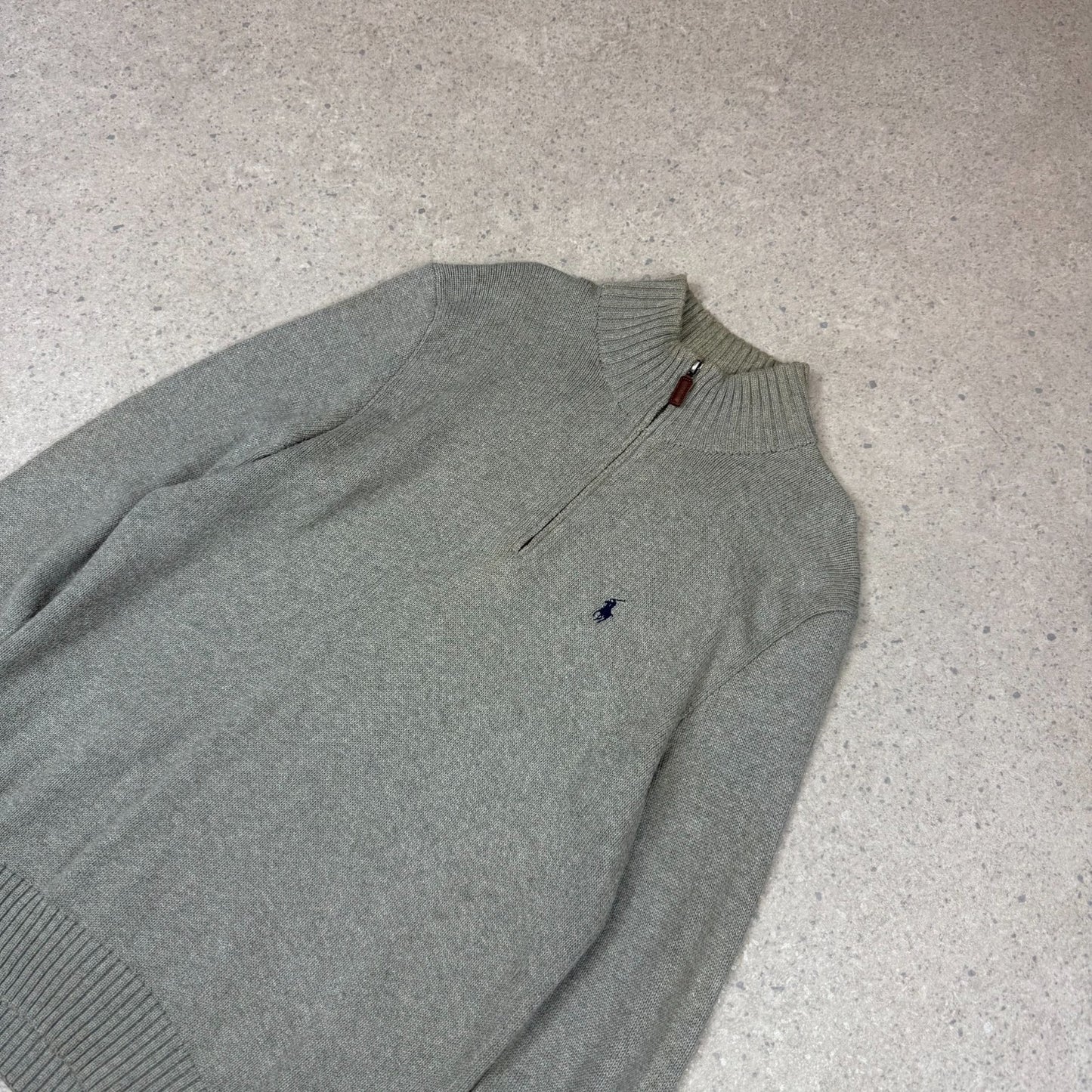 North Face Fleece 1/4 Zip Small Womens Khaki Colourway