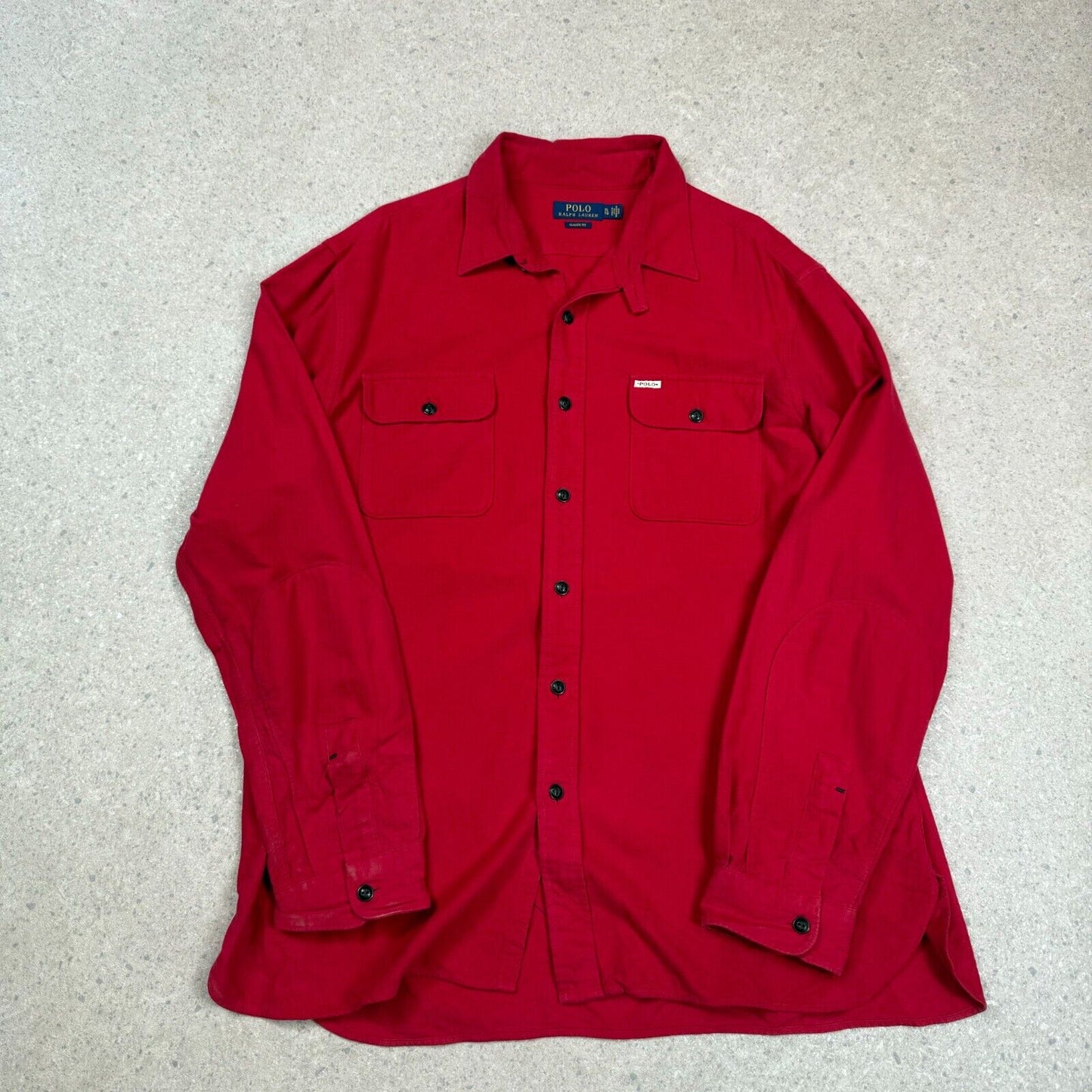 Ralph Lauren Shirt XL Red Classic Fit