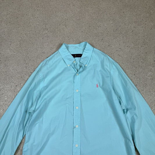 Ralph Lauren Shirt Large Baby Blue
