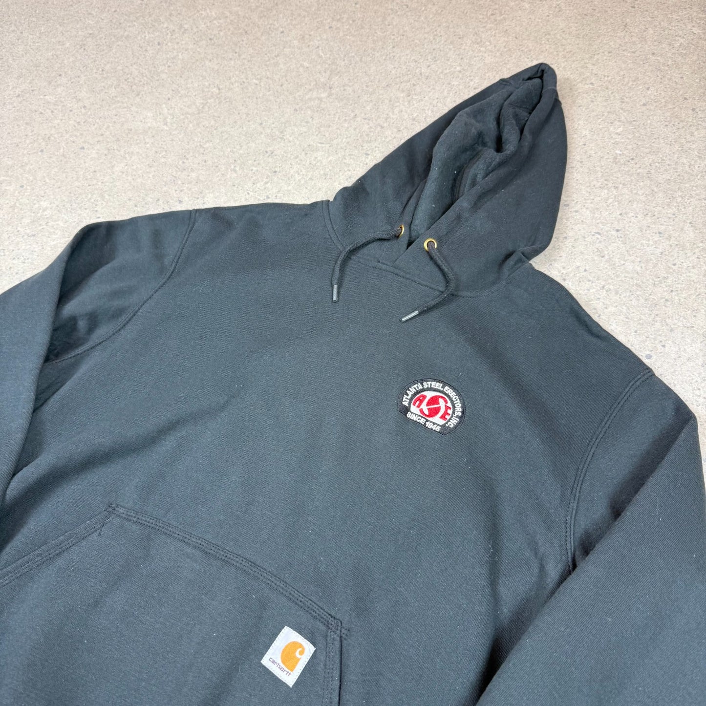Carhartt Hoodie Large Black Colourway Atlanta Steel Heavyweight