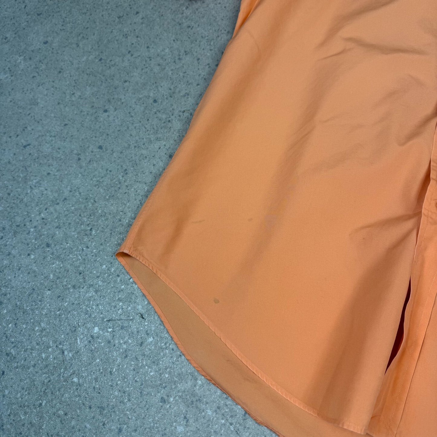 Ralph Lauren Short Sleeve Shirt Large Orange Colourway Embroidered Logo