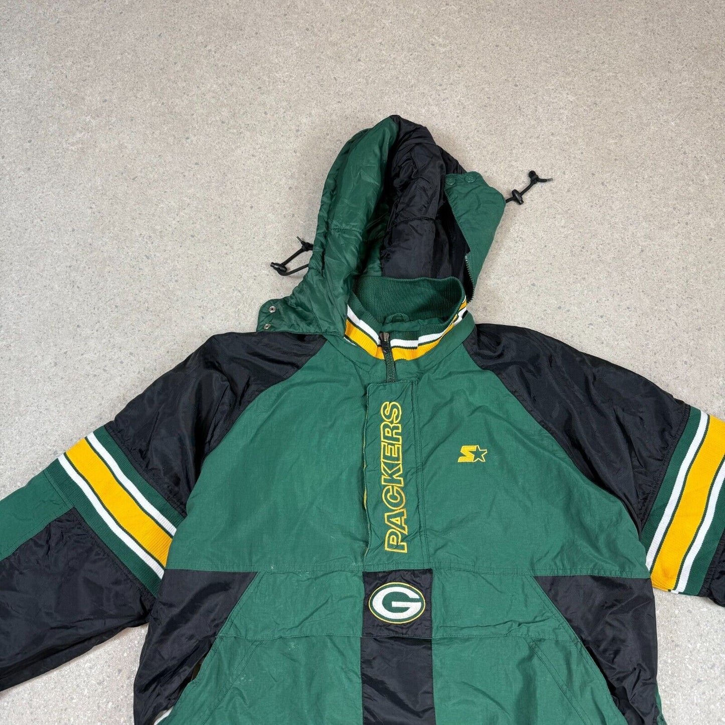 Green Bay Packers Starter Jacket Large Vintage USA