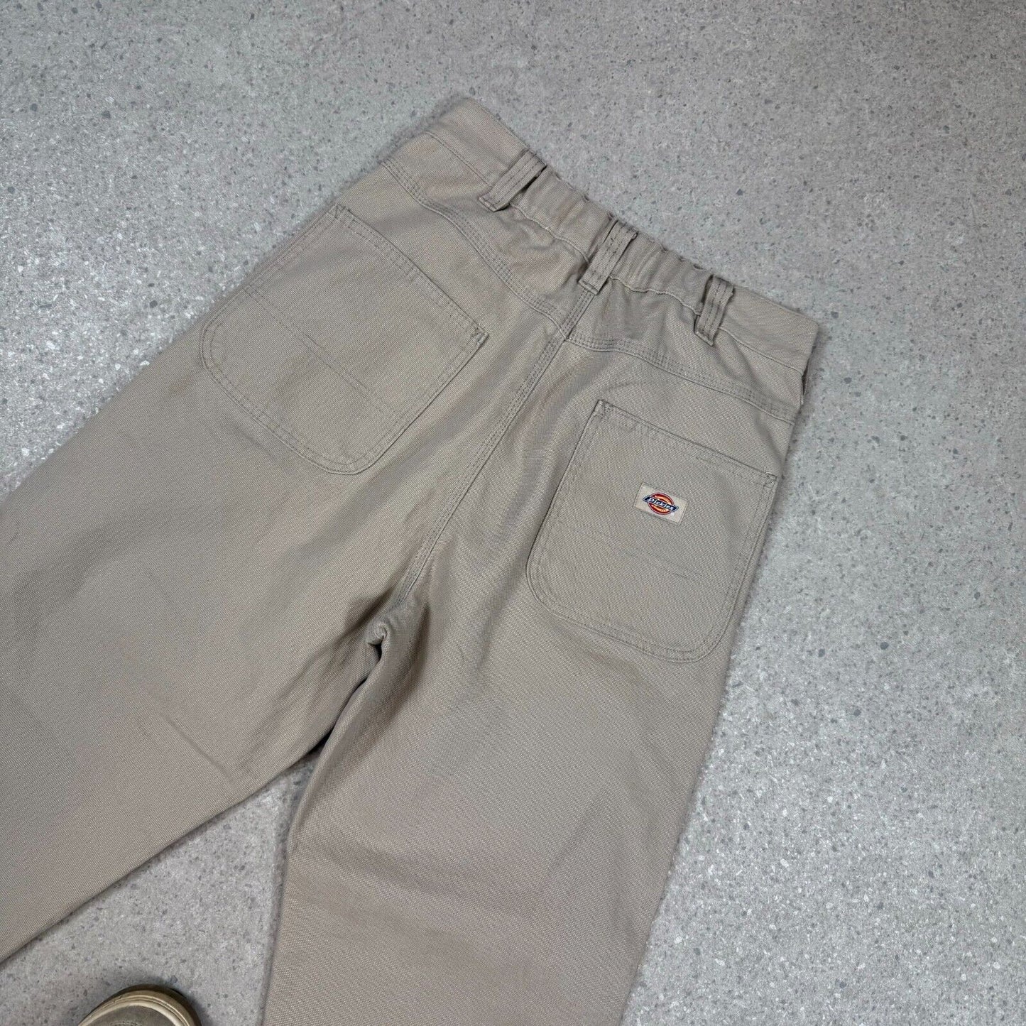 Dickies Double Knee Carpenters Pants 28x31 Cream