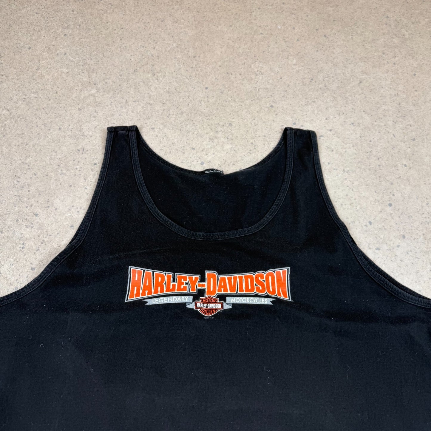 Harley Davidson Vest XL Black Colourway Daytona Beach Florida