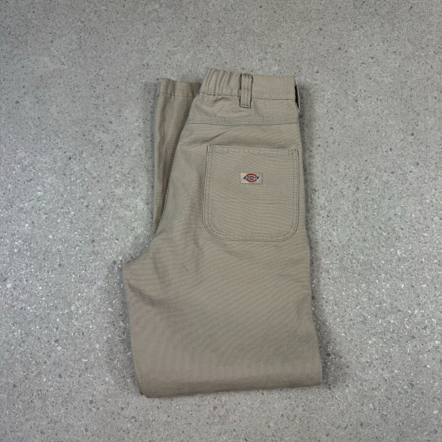 Dickies Double Knee Carpenters Pants 28x31 Cream