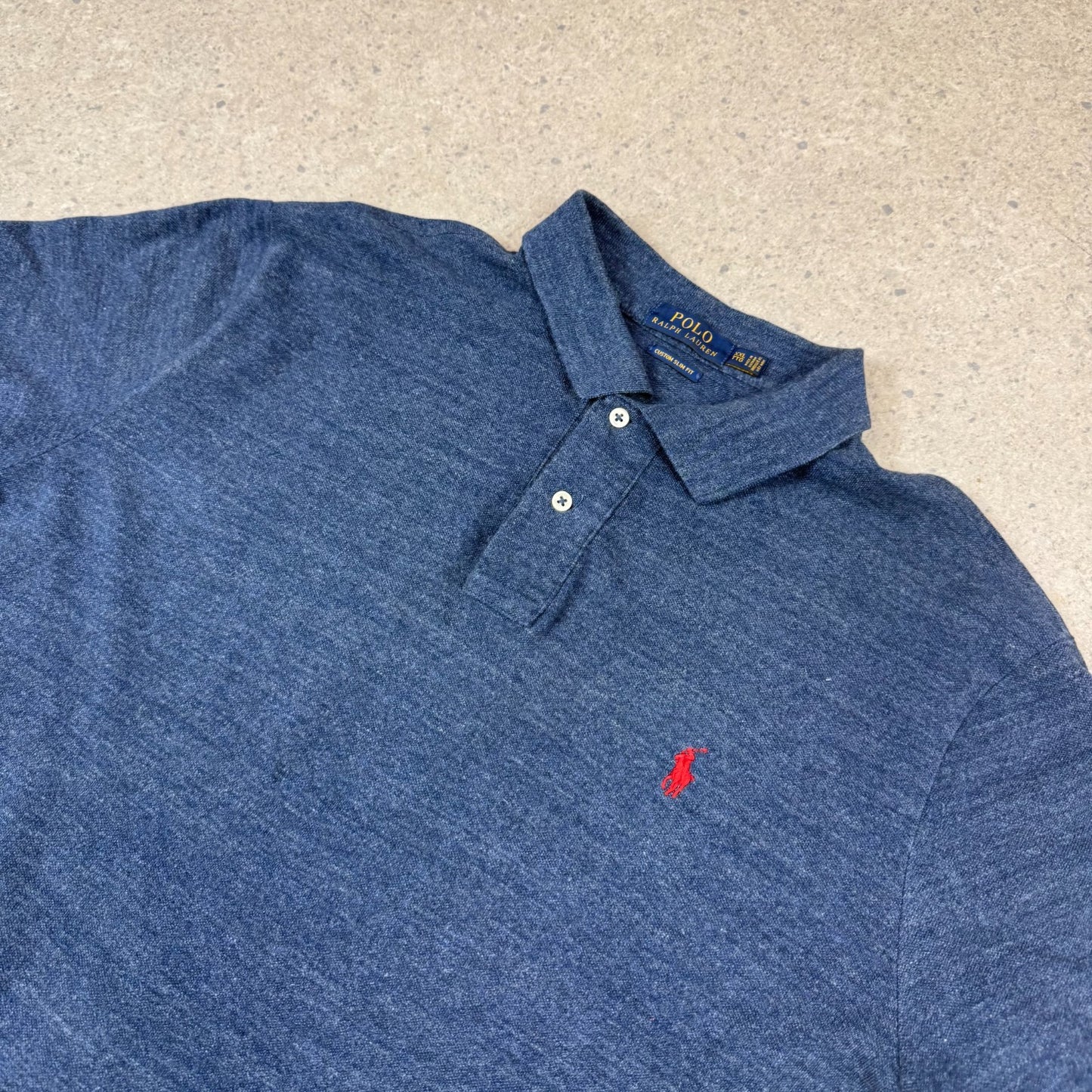 Ralph Lauren Polo 2XL Slim Fit Blue Colourway Embroidered Logo