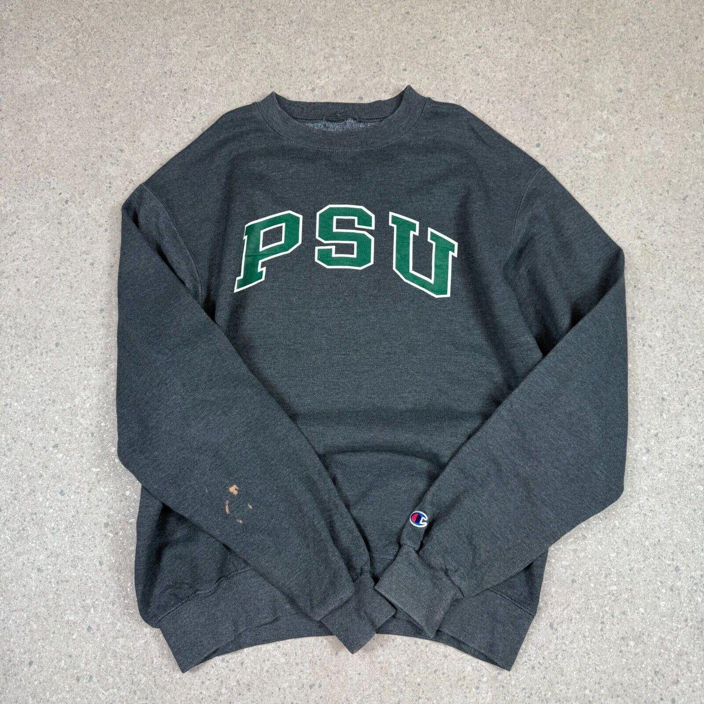 Champion PSU College Sweatshirt Medium Grey