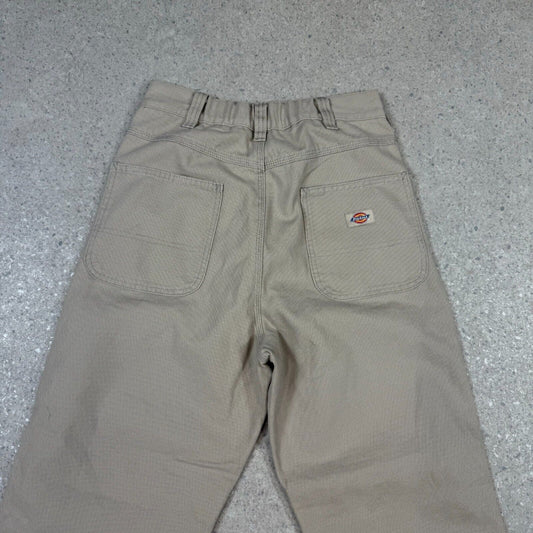 Dickies Double Knee Carpenters Pants 28x31 Cream