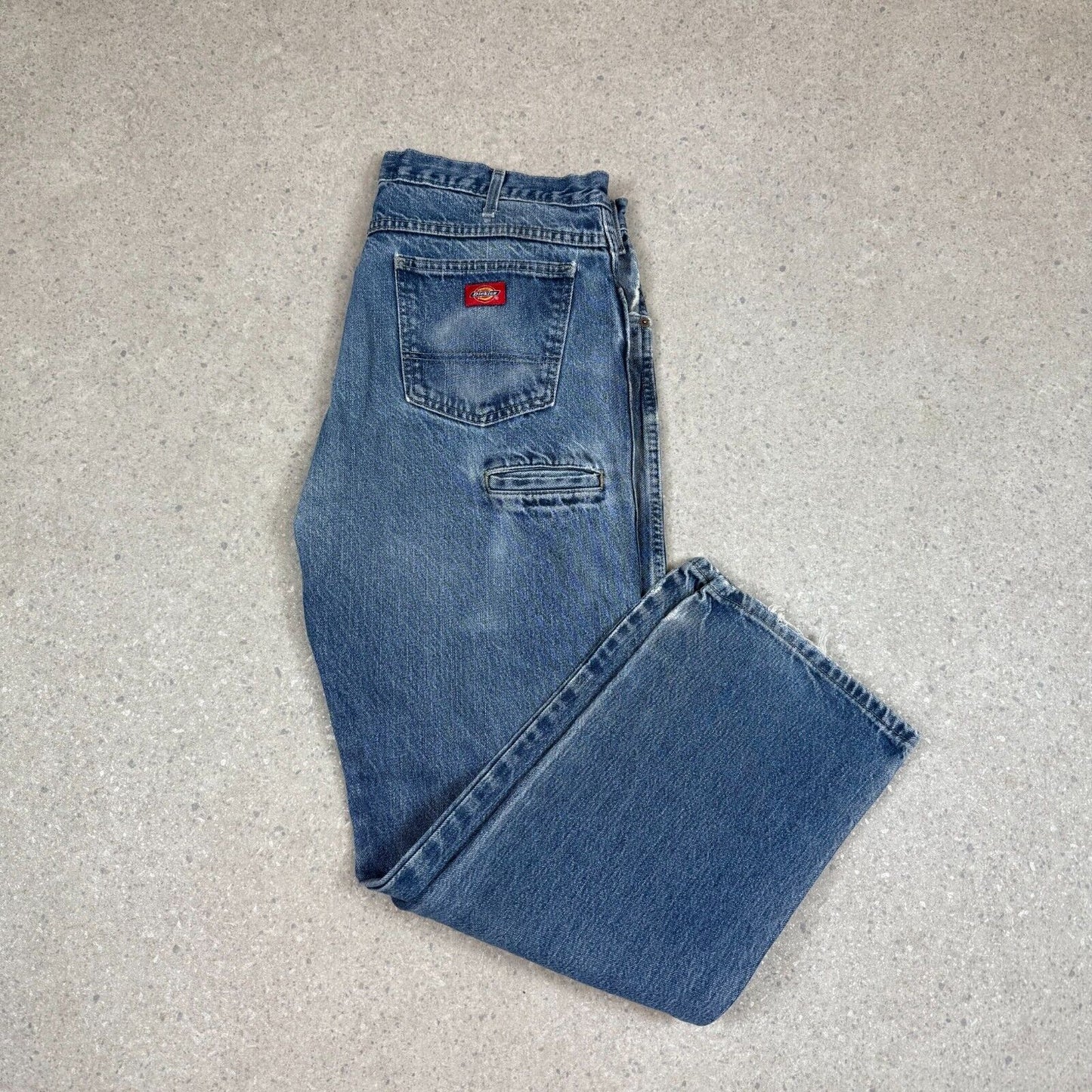 Dickies 38x32 Baggy Fit Light Blue Vintage