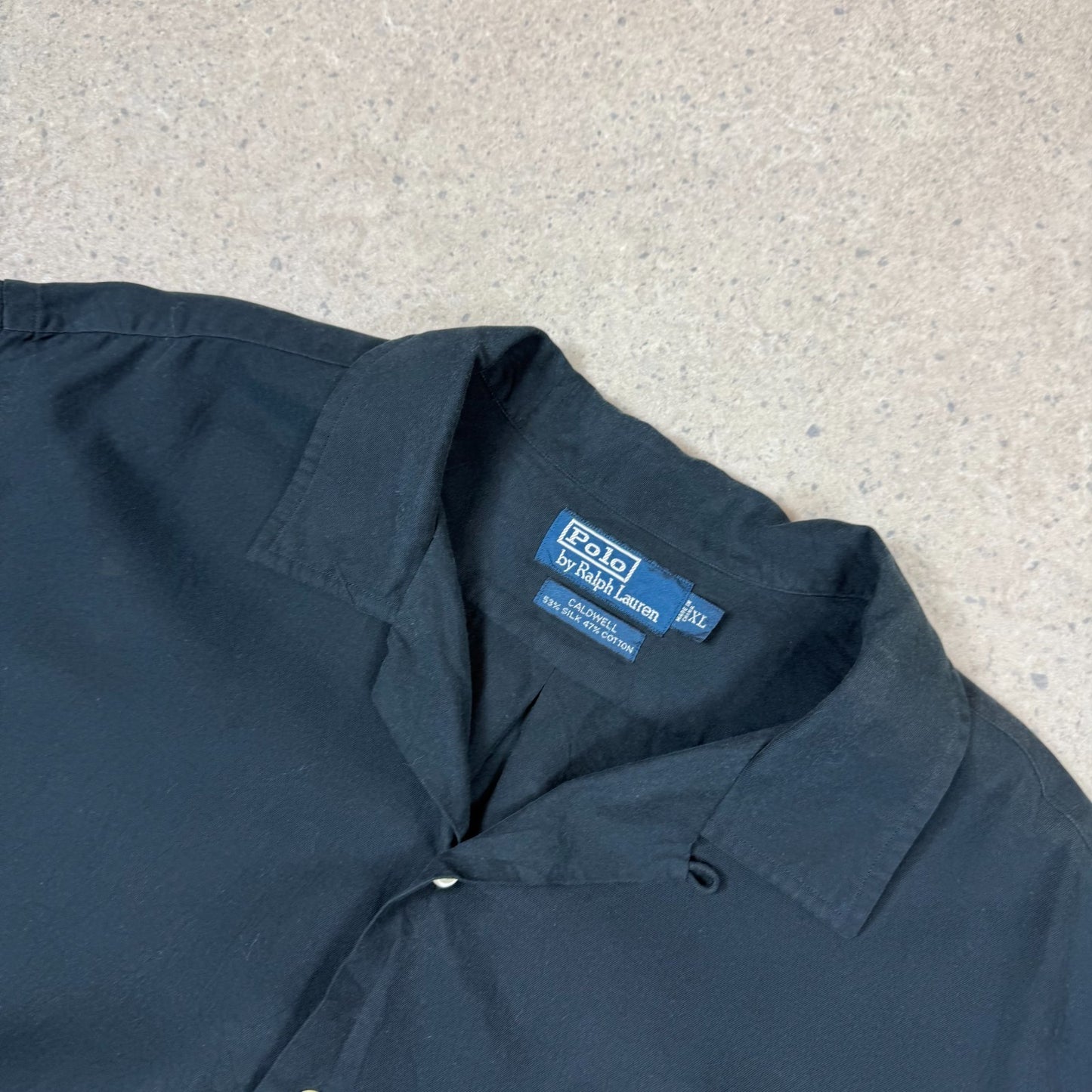 Ralph Lauren Short Sleeve Shirt XL Black Colourway Relaxed Fit