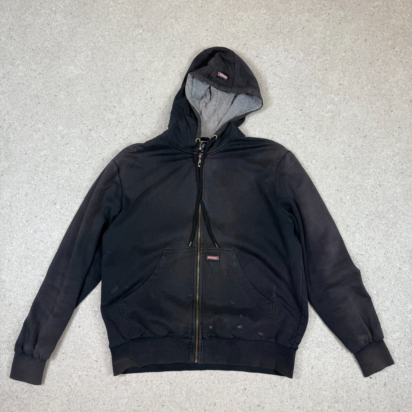 Dickies Zip Up Hoodie Large Black Colourway Hooded Zip Up