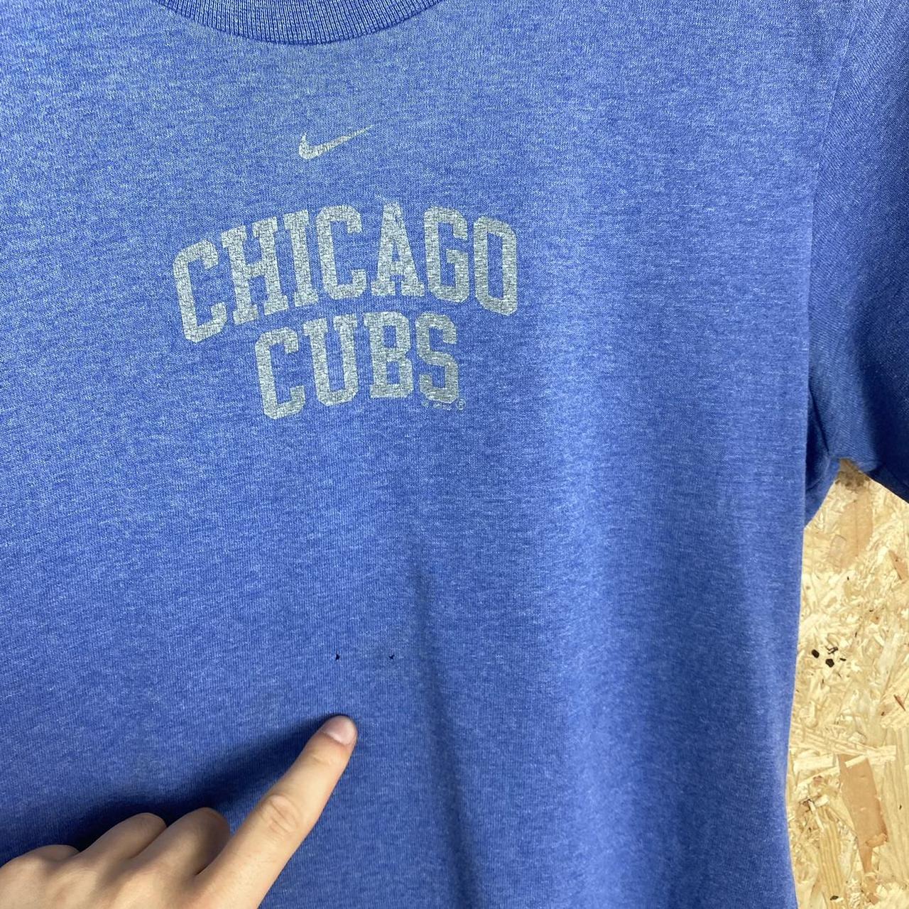 Nike centre swoosh Chicago cubs t shirt M