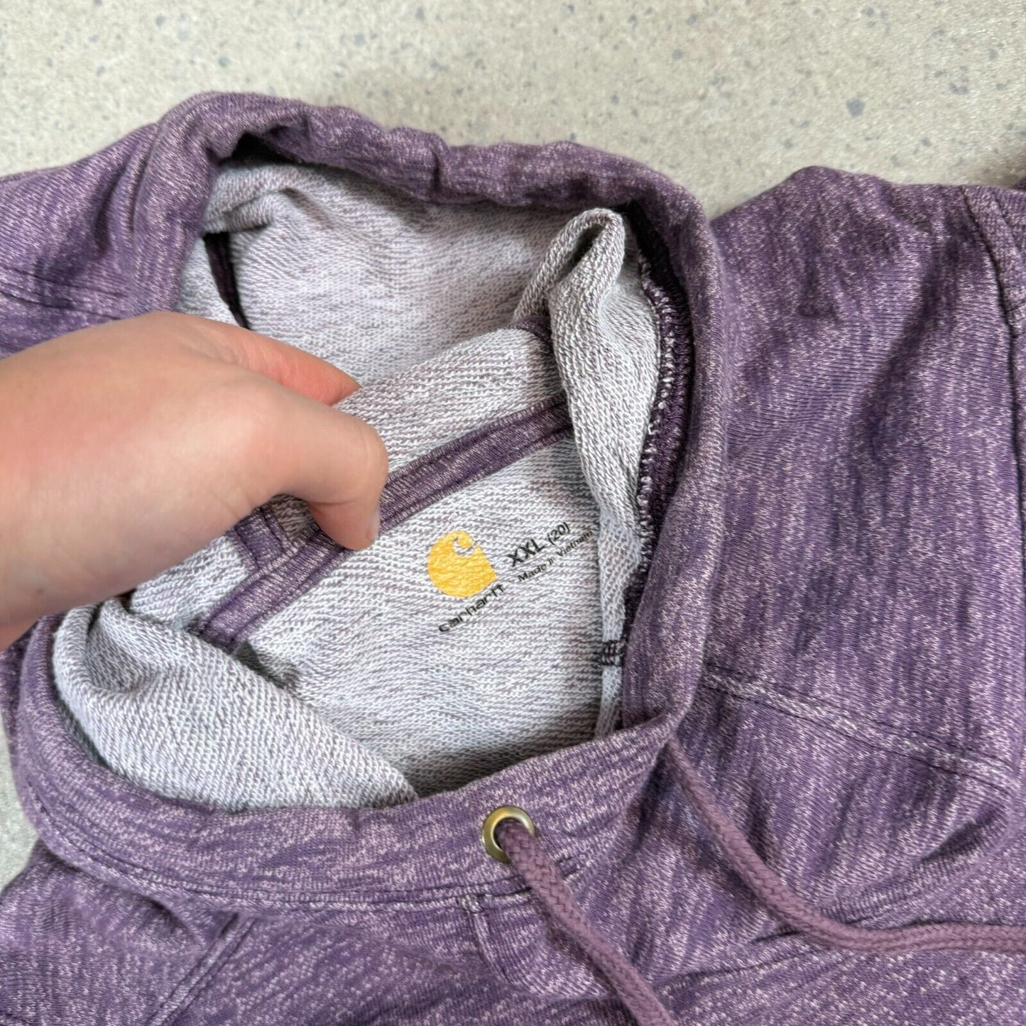 Carhartt Hoodie Womens 2XL Purple