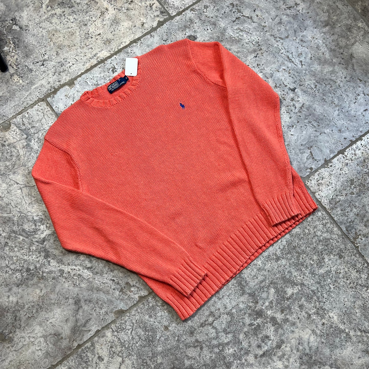 Ralph Lauren orange knit medium -large