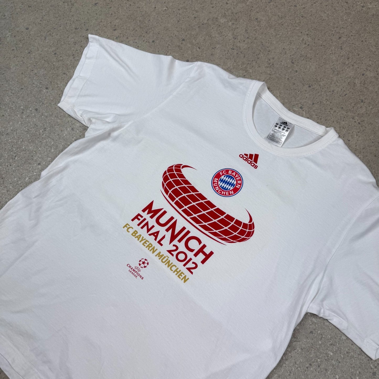 Adidas Bayern Munich T Shirt XL 2012 Relaxed Fit