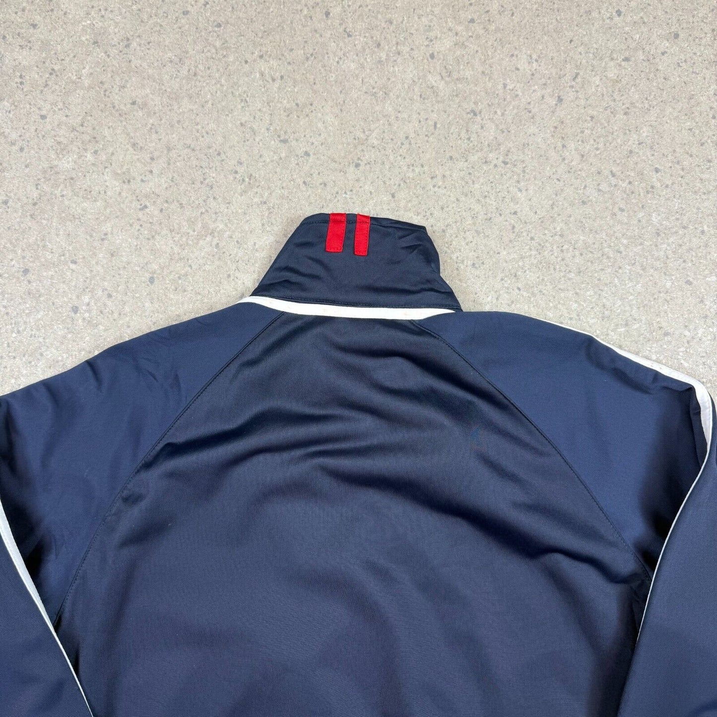 Nike Track Top Medium Navy Vintage Silver Tag Full Zip