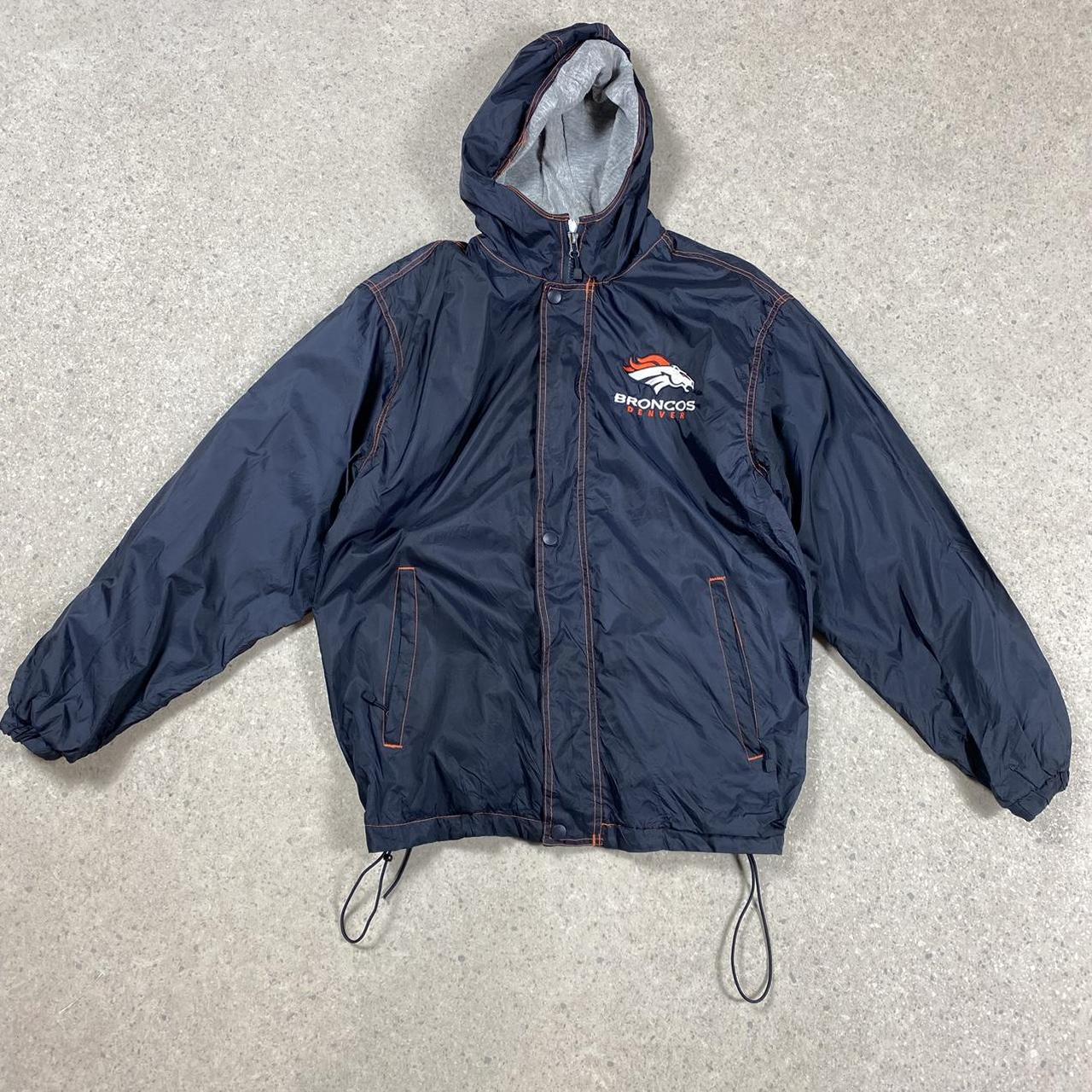 Denver broncos rain jacket small