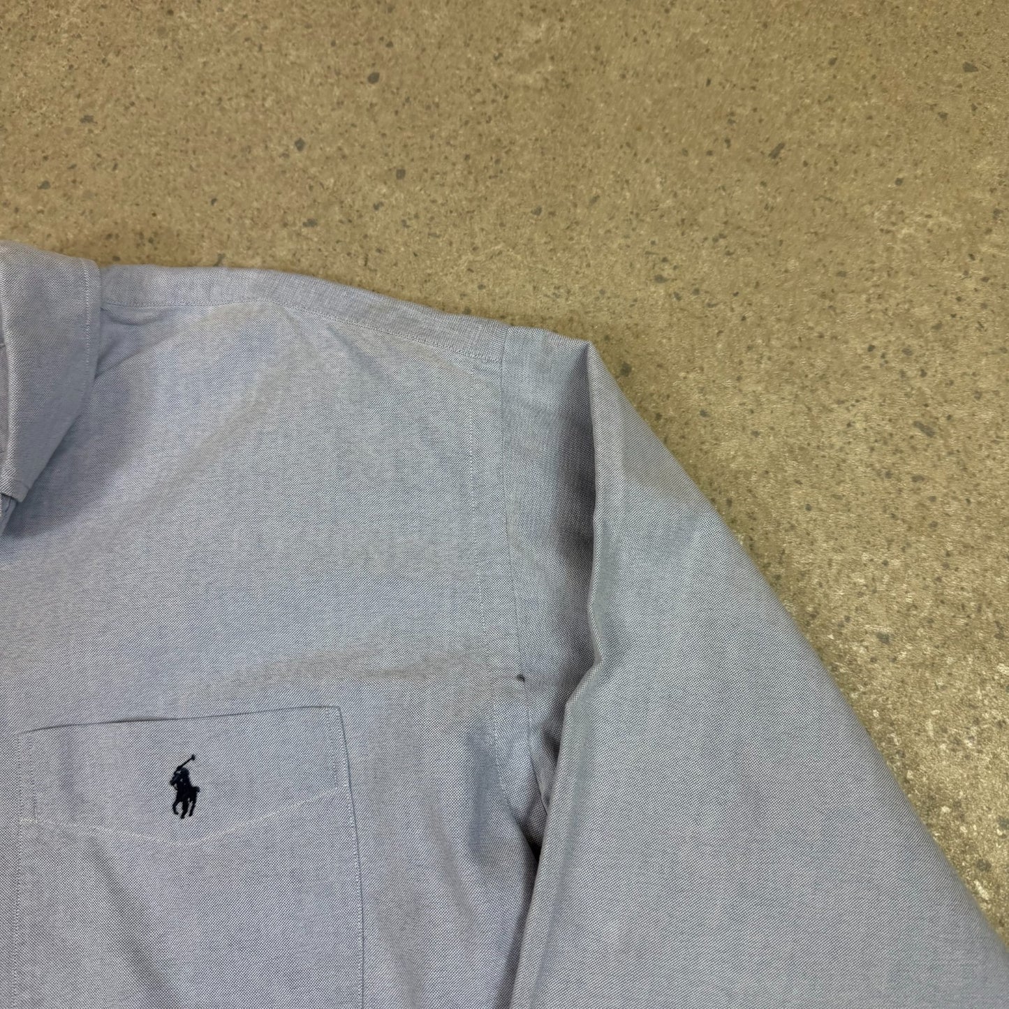 Ralph Lauren Shirt XL/ XXL Blue Colourway Embroidered Logo Oversized