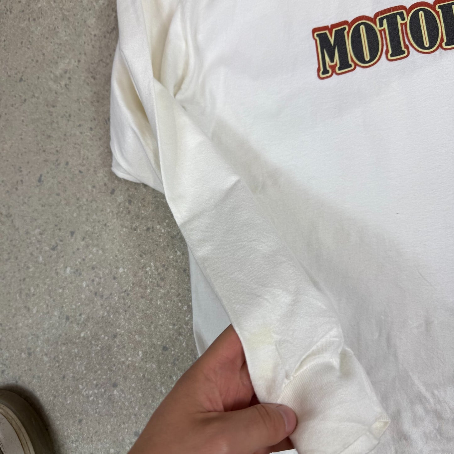 Harley Davidson Long Sleeve T Shirt XL White Colourway 2008 Sandy Utah