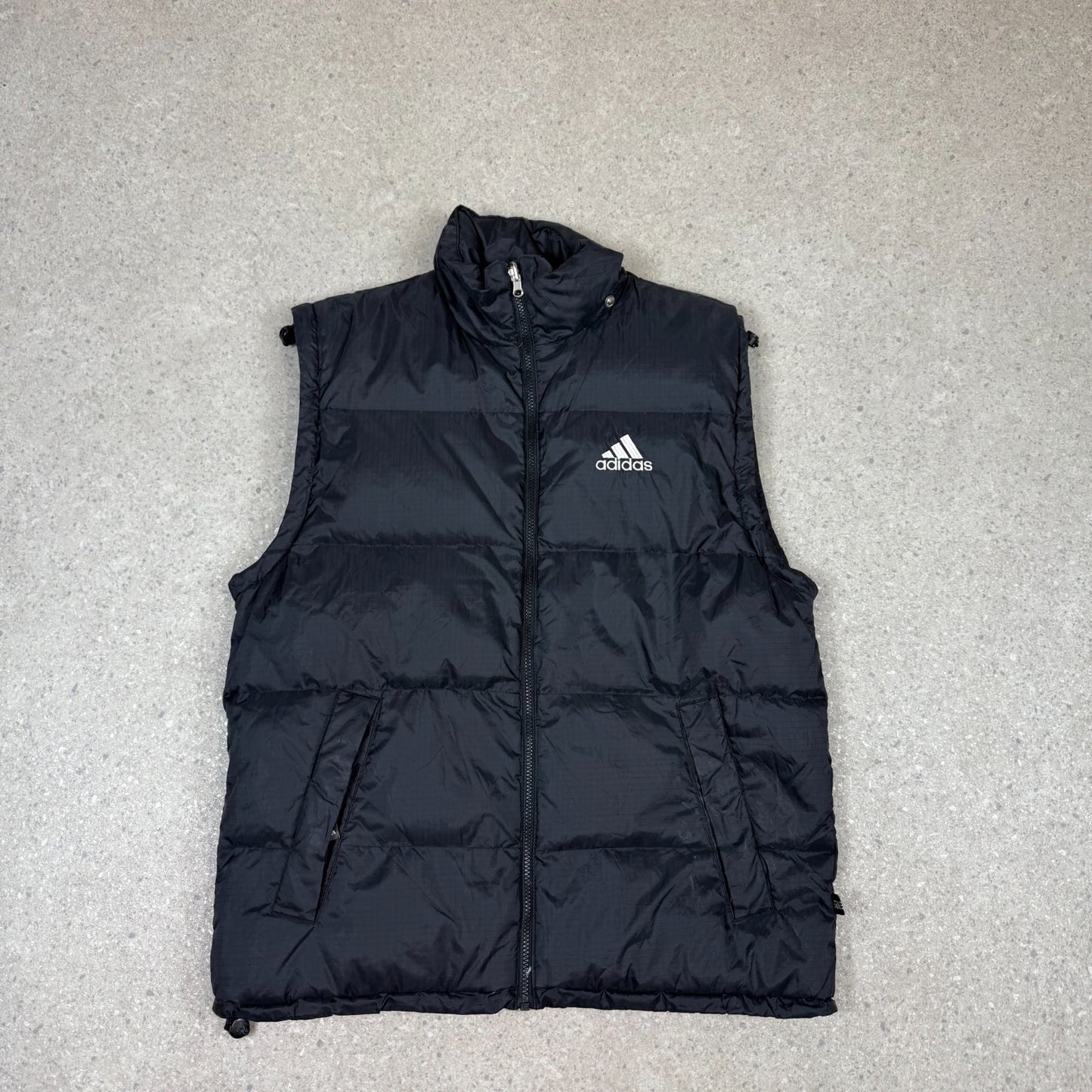 Adidas Puffer Gillet Medium 90s Adidas Black Colourway