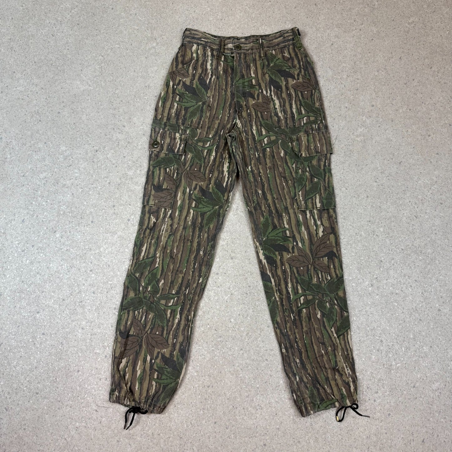 Tree Camo Cargos 28x30 Relaxed Fit