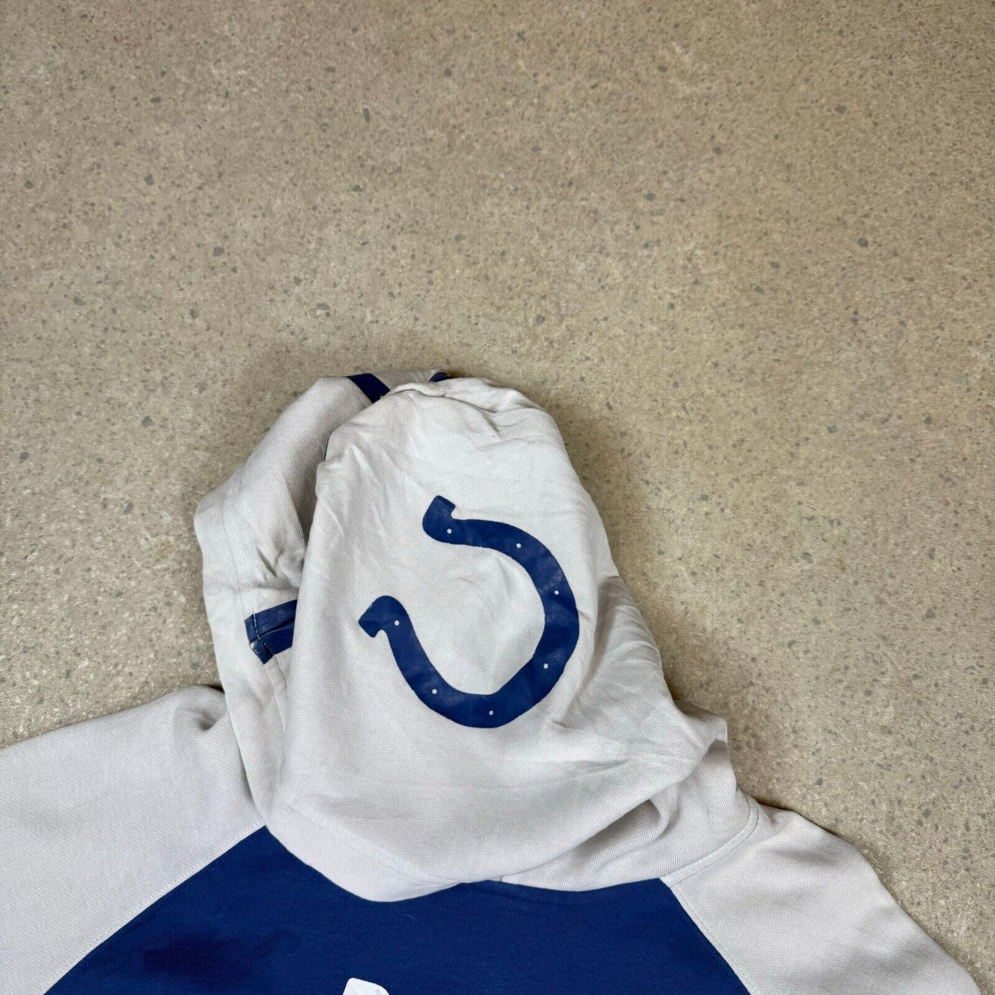 NFL Indianapolis Colts USA Football Hoodie XL Blue White