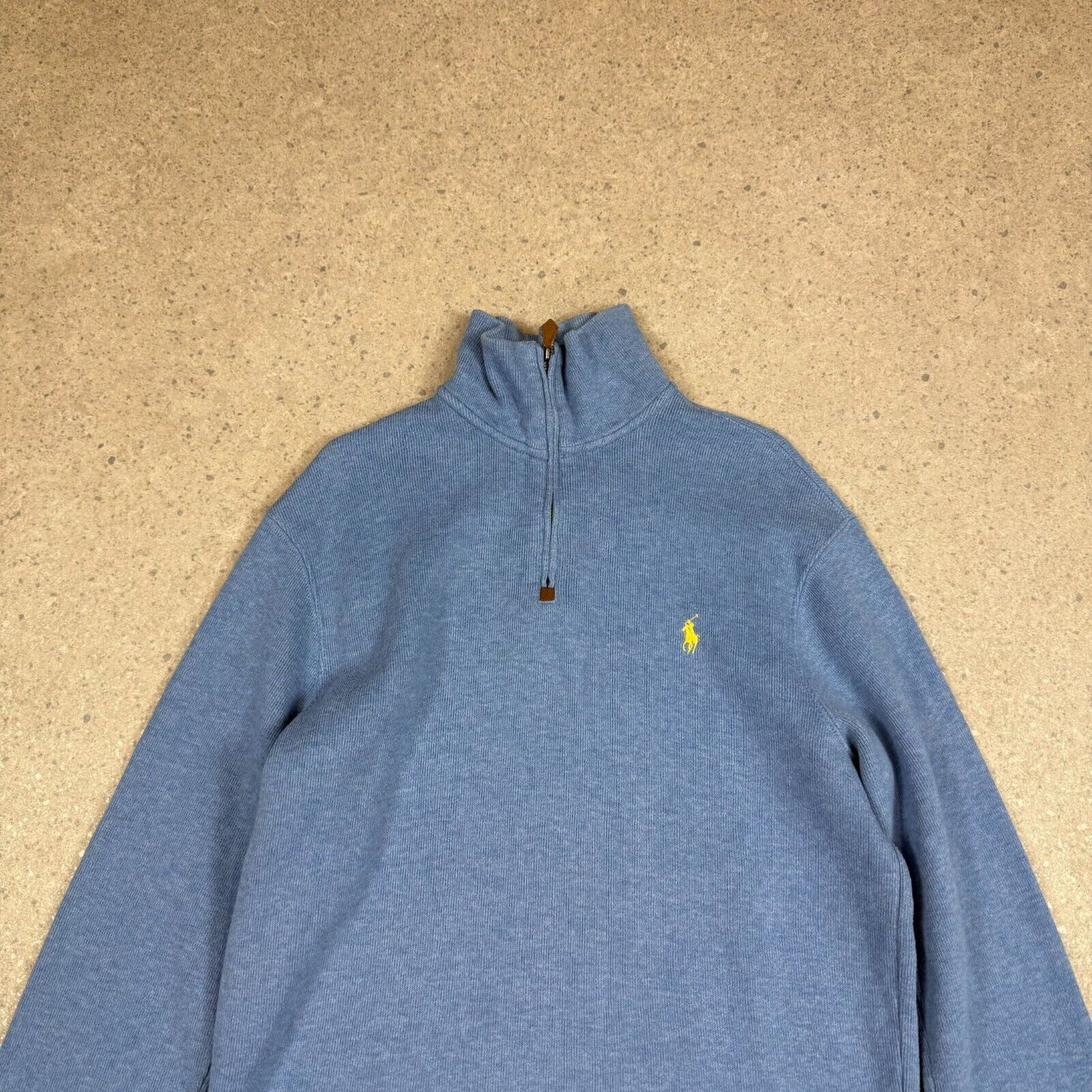 Ralph Lauren 1/4 Zip Jumper S/M Baby Blue