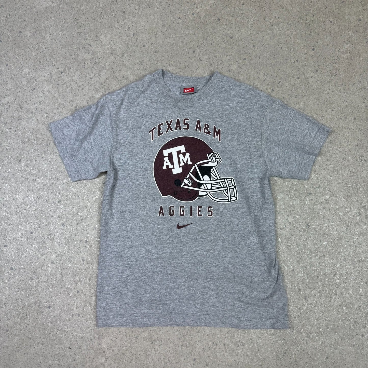 Nike Centre Swoosh T Shirt Small Women’s Texas A & M Aggies USA