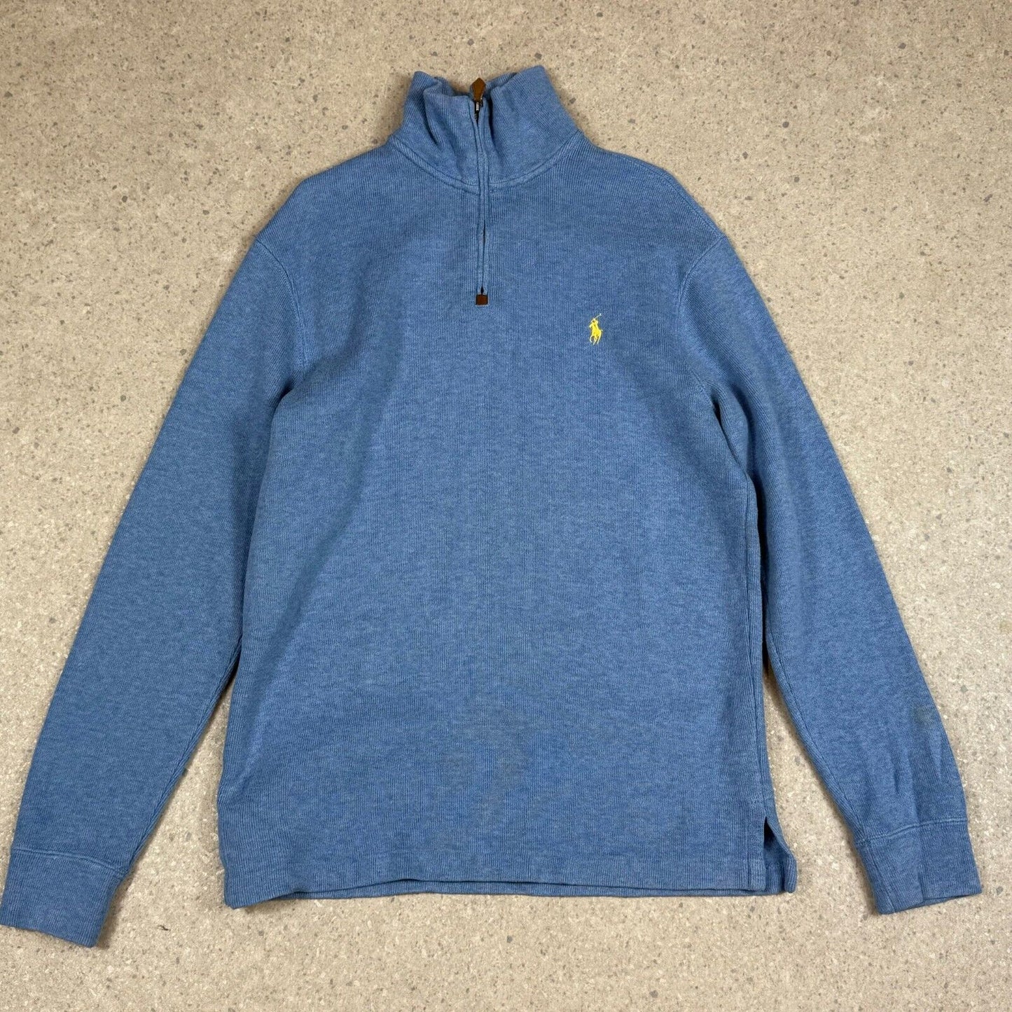 Ralph Lauren 1/4 Zip Jumper S/M Baby Blue