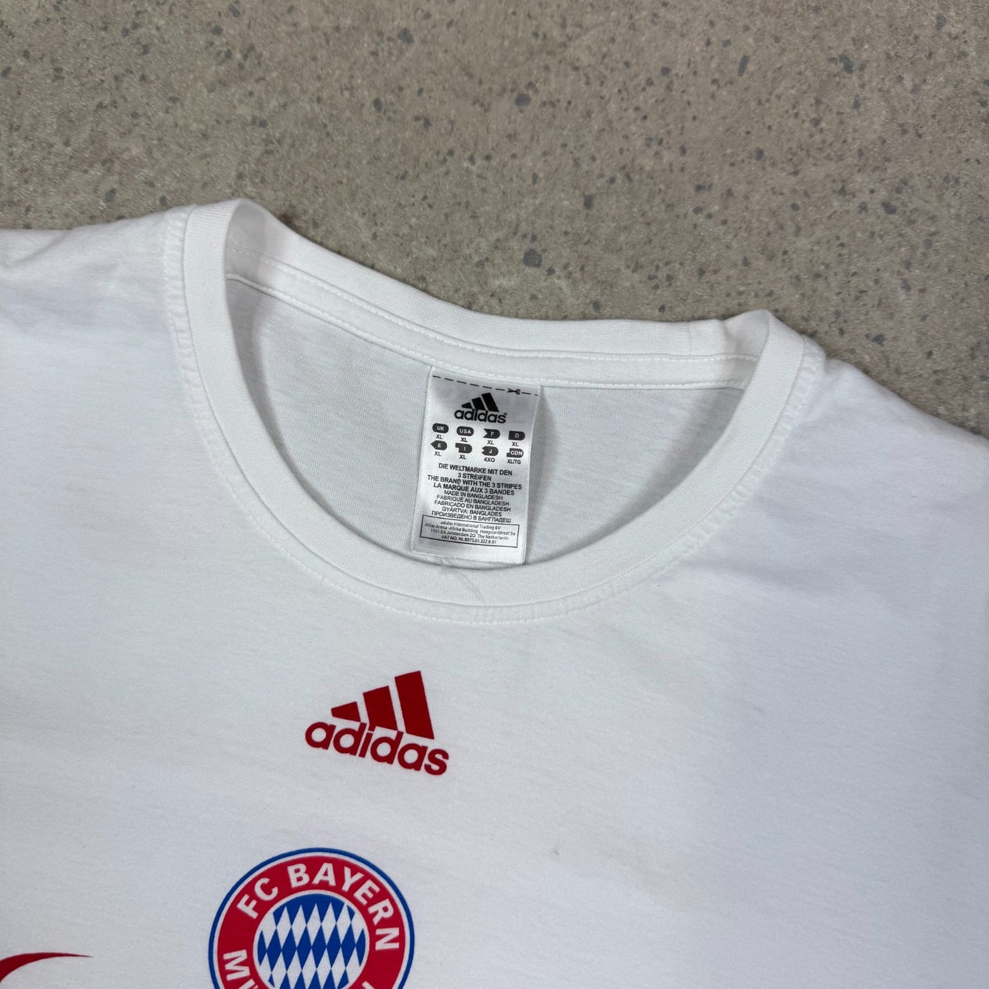 Adidas Bayern Munich T Shirt XL 2012 Relaxed Fit