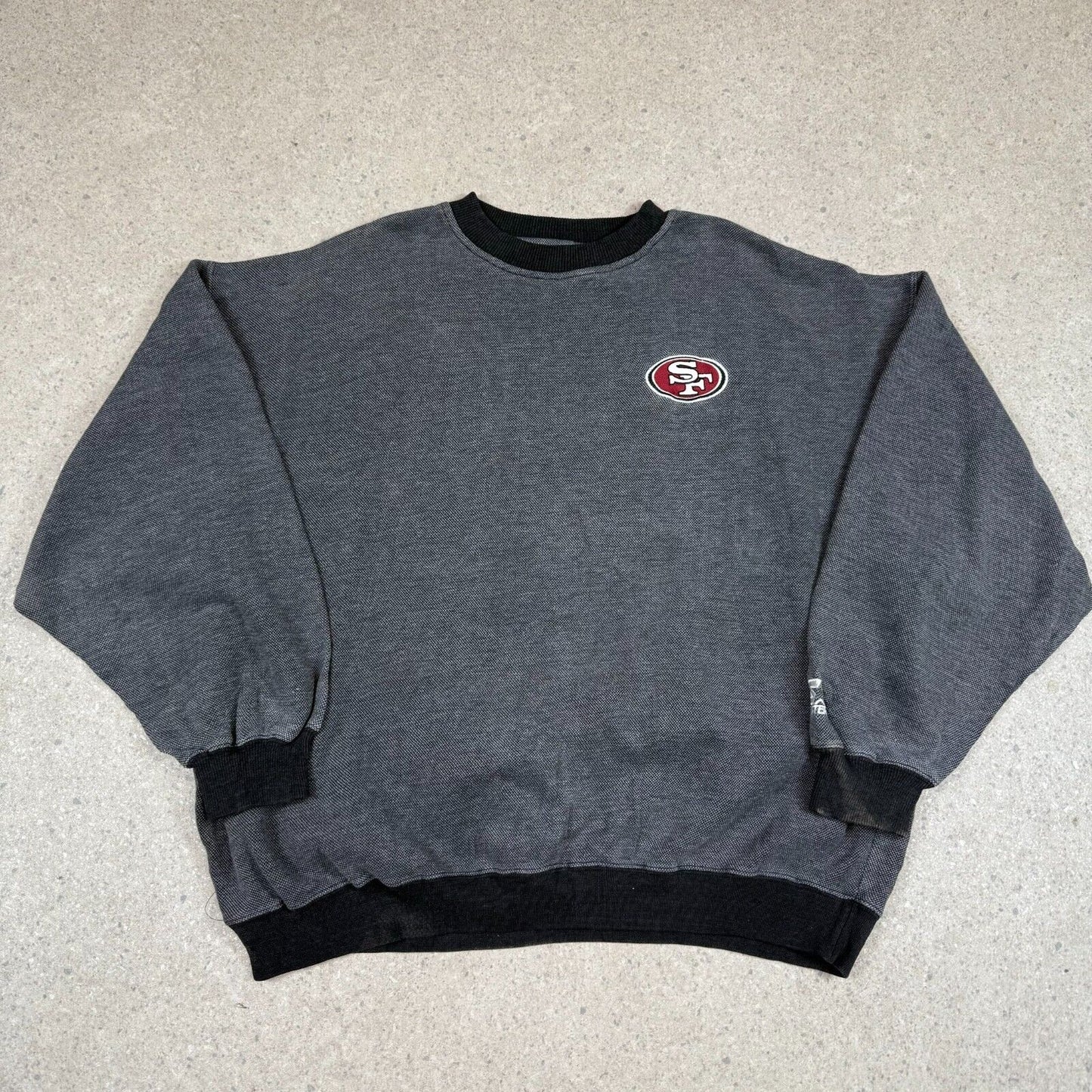 San Francisco 49ers Starter Sweatshirt 2XL Grey