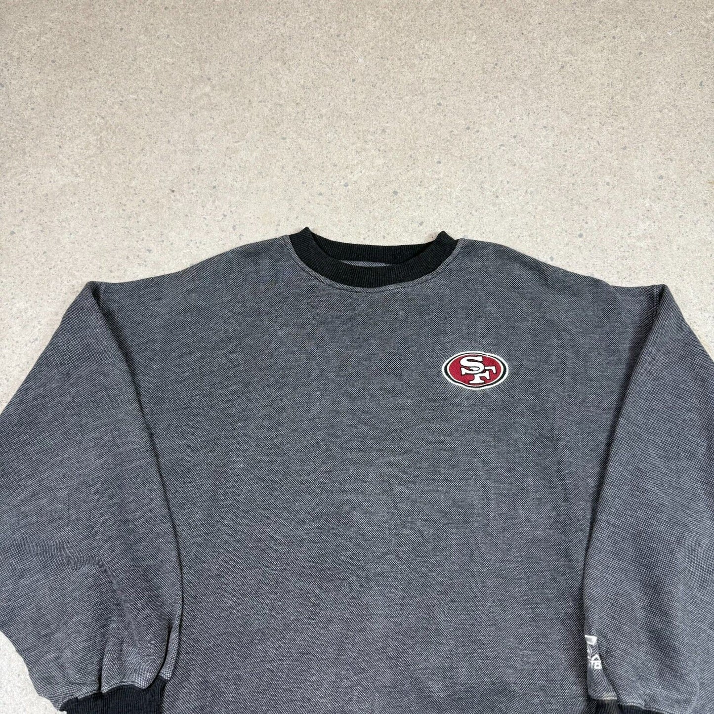 San Francisco 49ers Starter Sweatshirt 2XL Grey