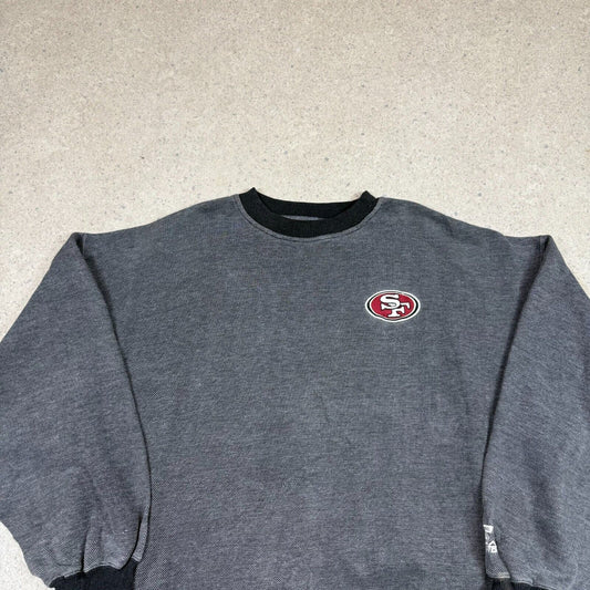 San Francisco 49ers Starter Sweatshirt 2XL Grey