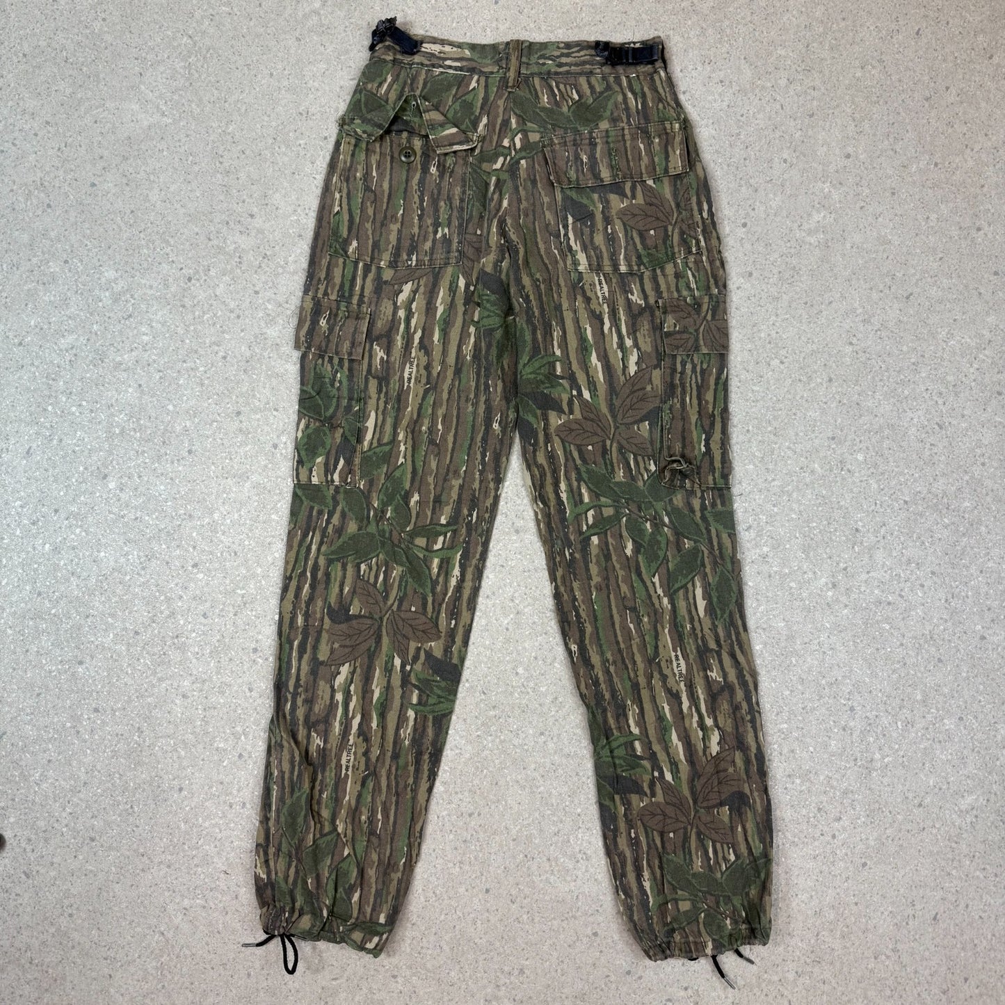 Tree Camo Cargos 28x30 Relaxed Fit