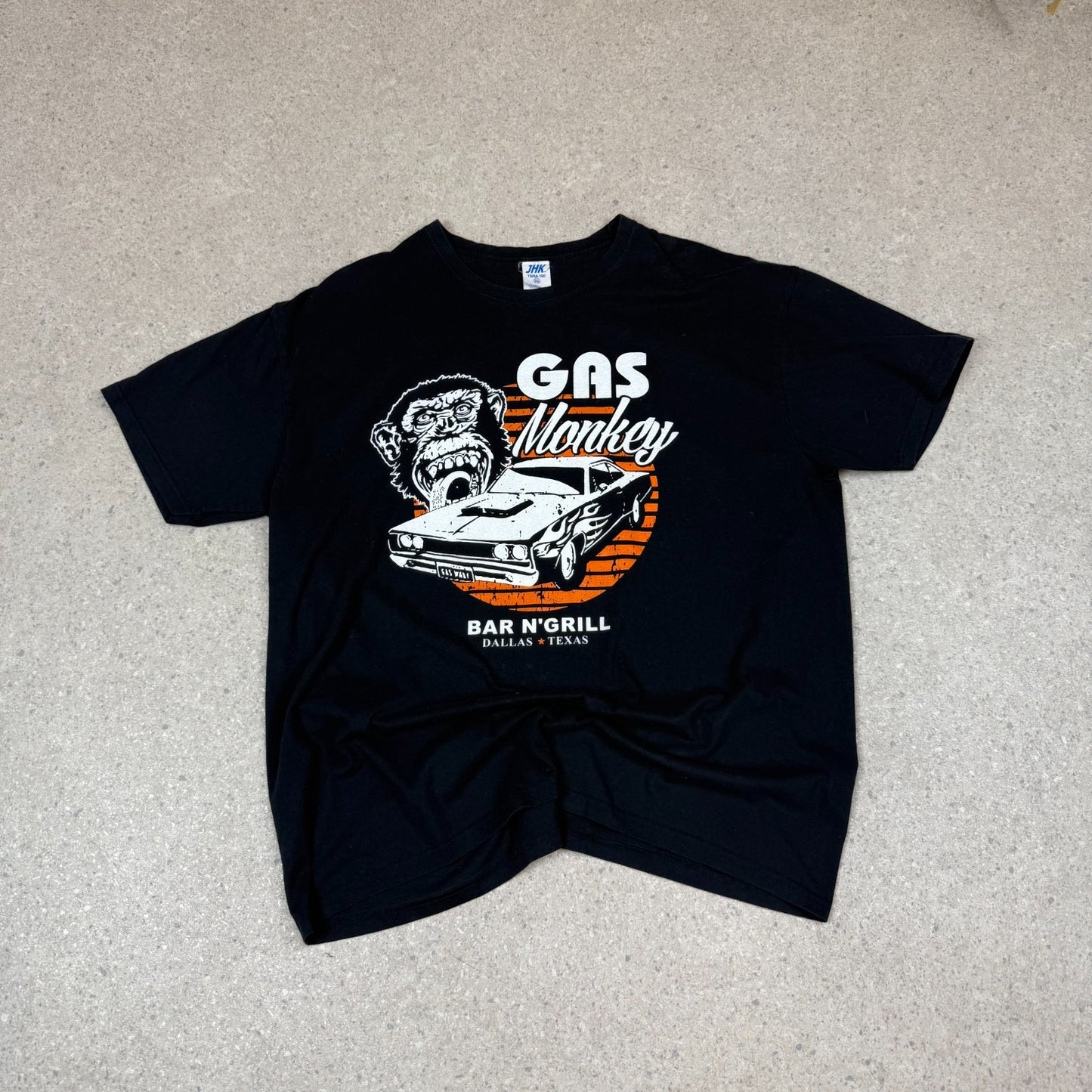 Gas Monkey Gril Texas T Shirt 2XL Relaxed Fit Y2K USA