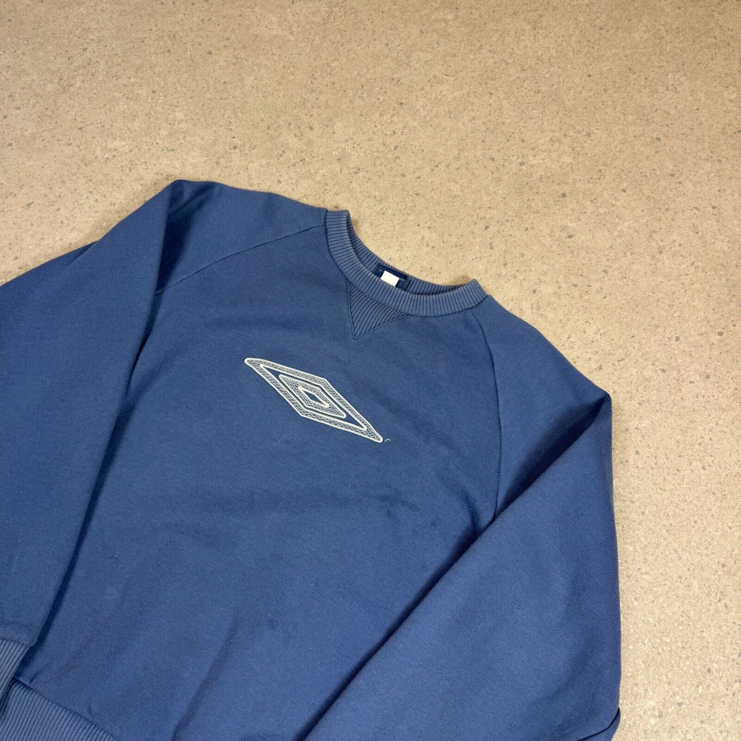 Umbro Sweatshirt Large Blue Colourway Y2K Long Sleeve