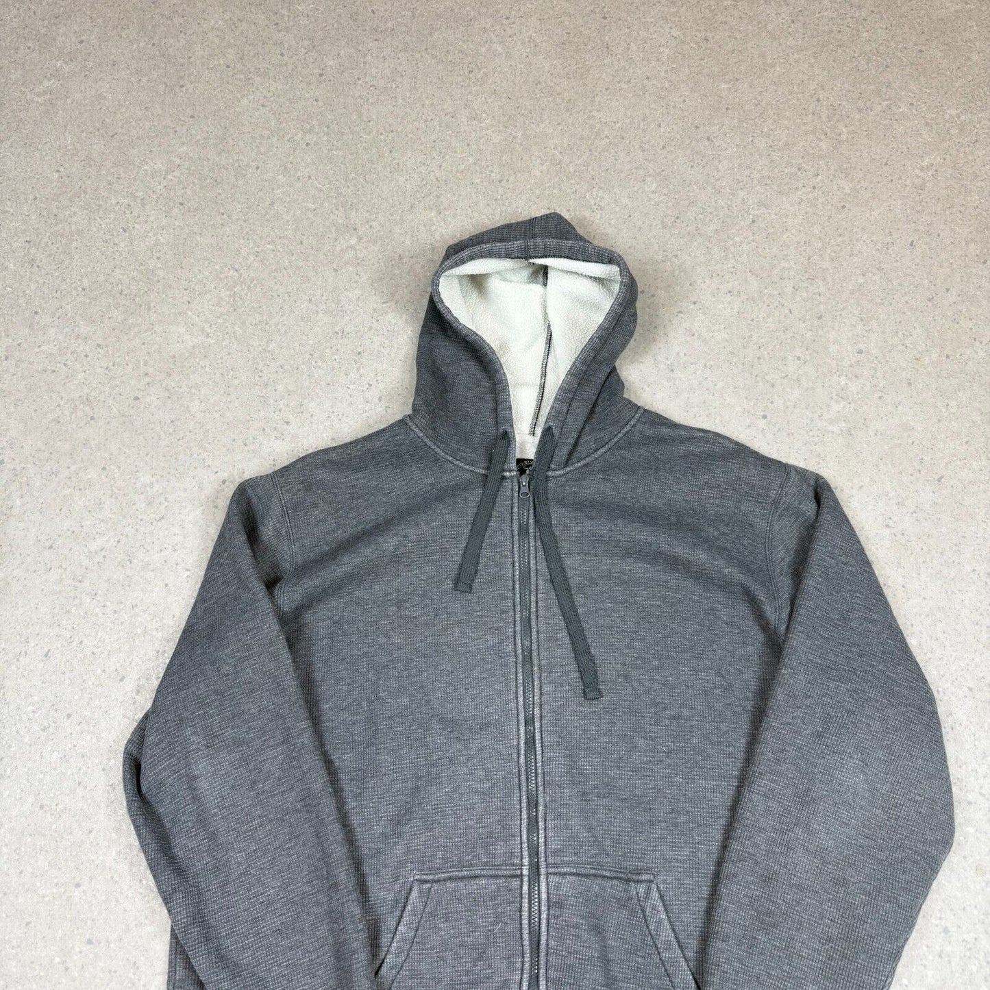 Beverly Hills Polo Club Hoodie XXL Grey Sherpa Lined Zip Up