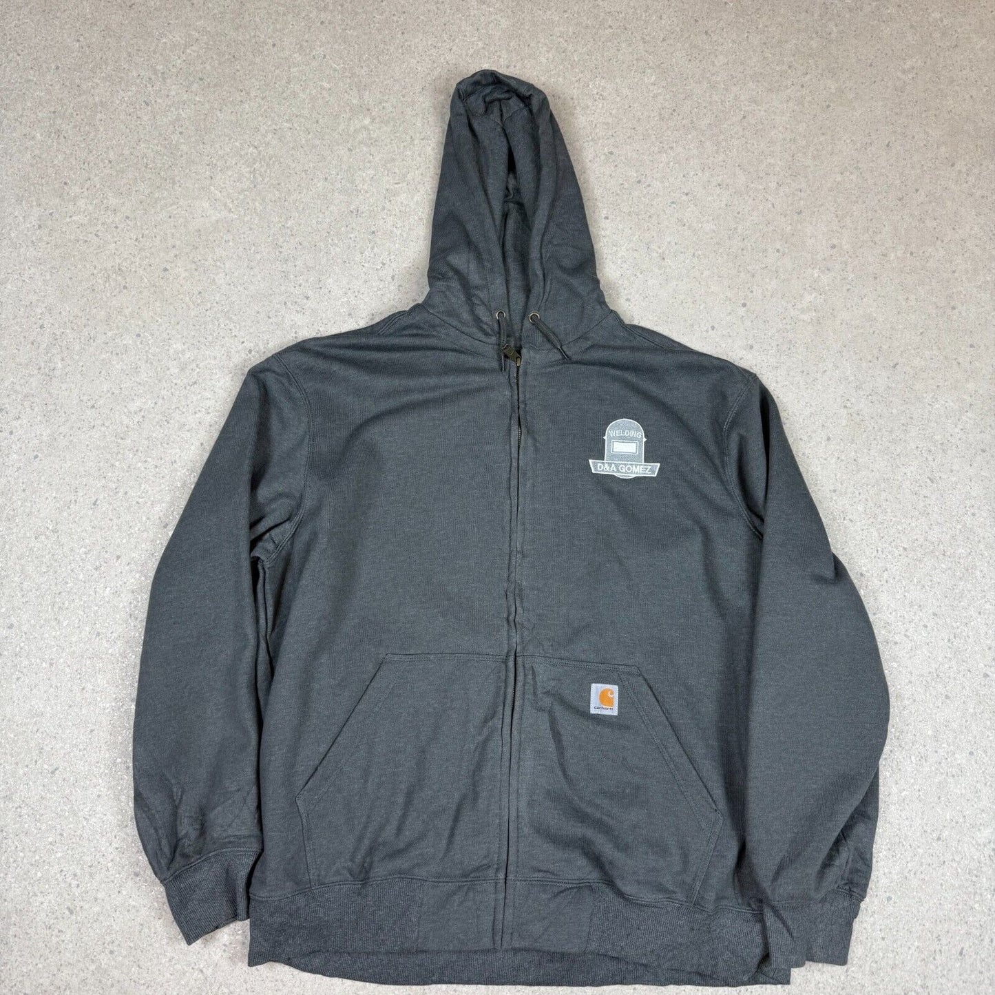 Carhartt Rain Defender Hoodie 2XL Grey Colourway Full Zip