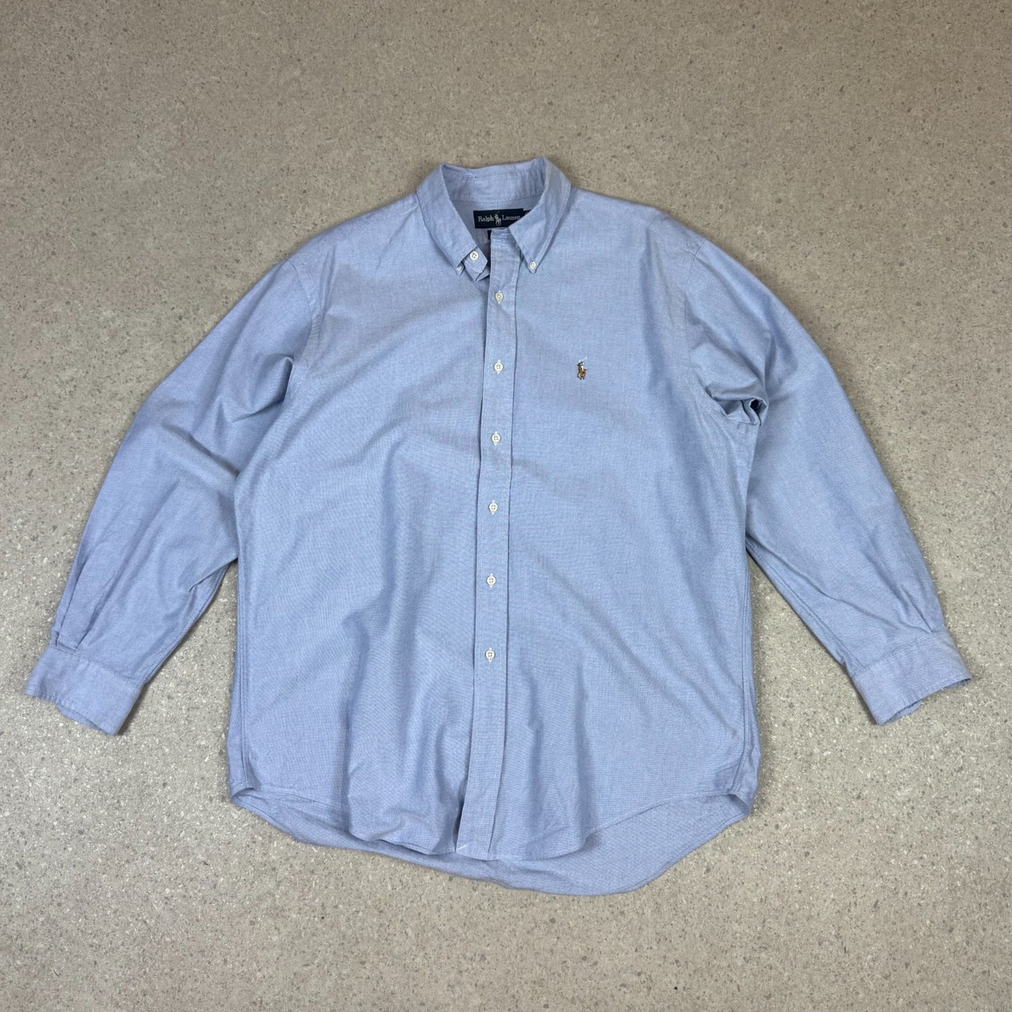 Ralph Lauren Shirt Large Blue Colourway Embroidered Logo